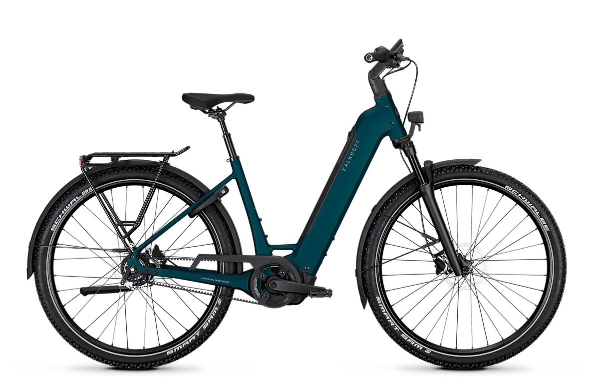 Kalkhoff ENTICE 3 EXCITE BELT Wave 600 Wh darksprings matt | 2027