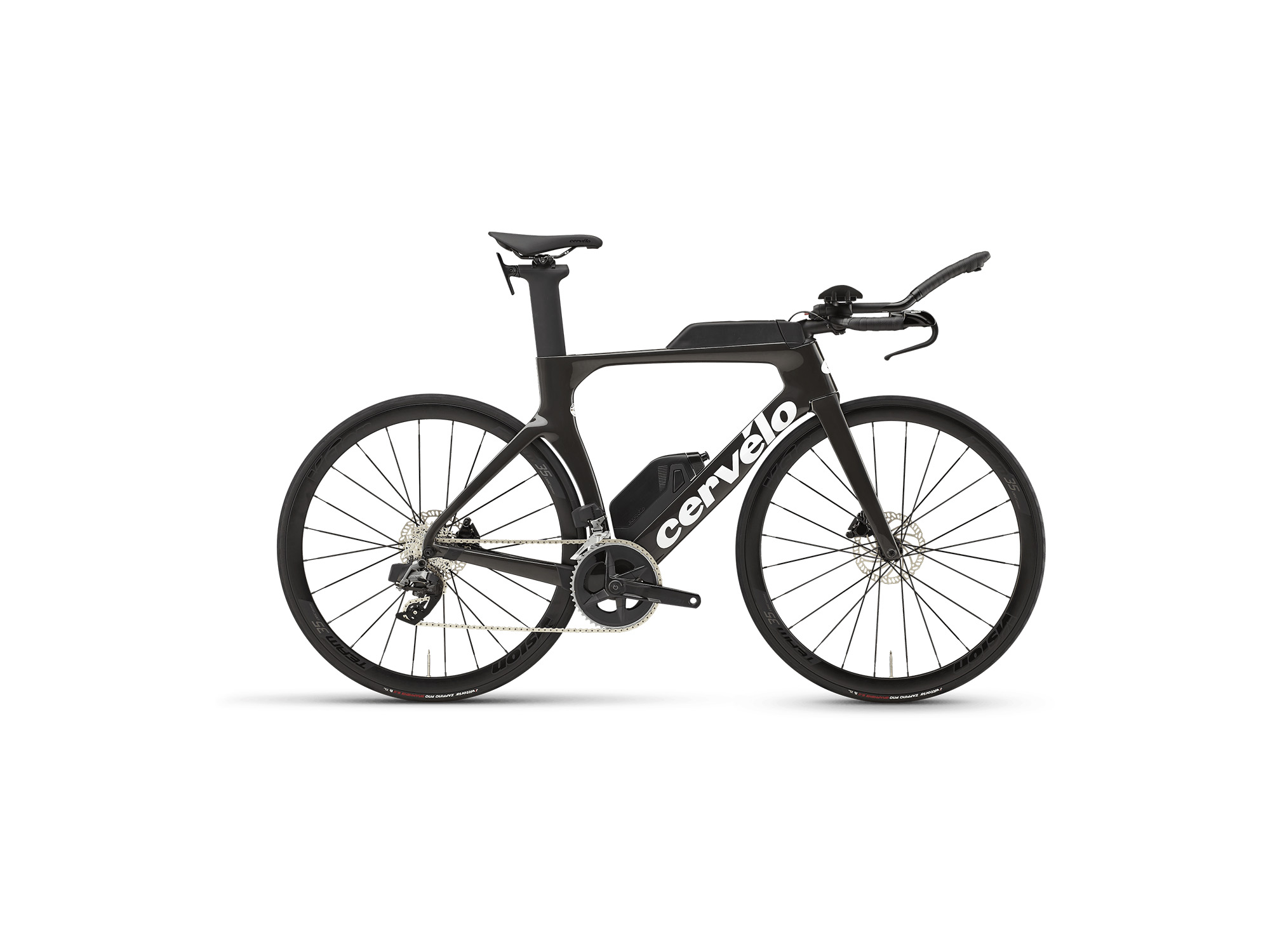 Triathlon Bike Cervelo P-Series SRAM Rival AXS Back | 2024