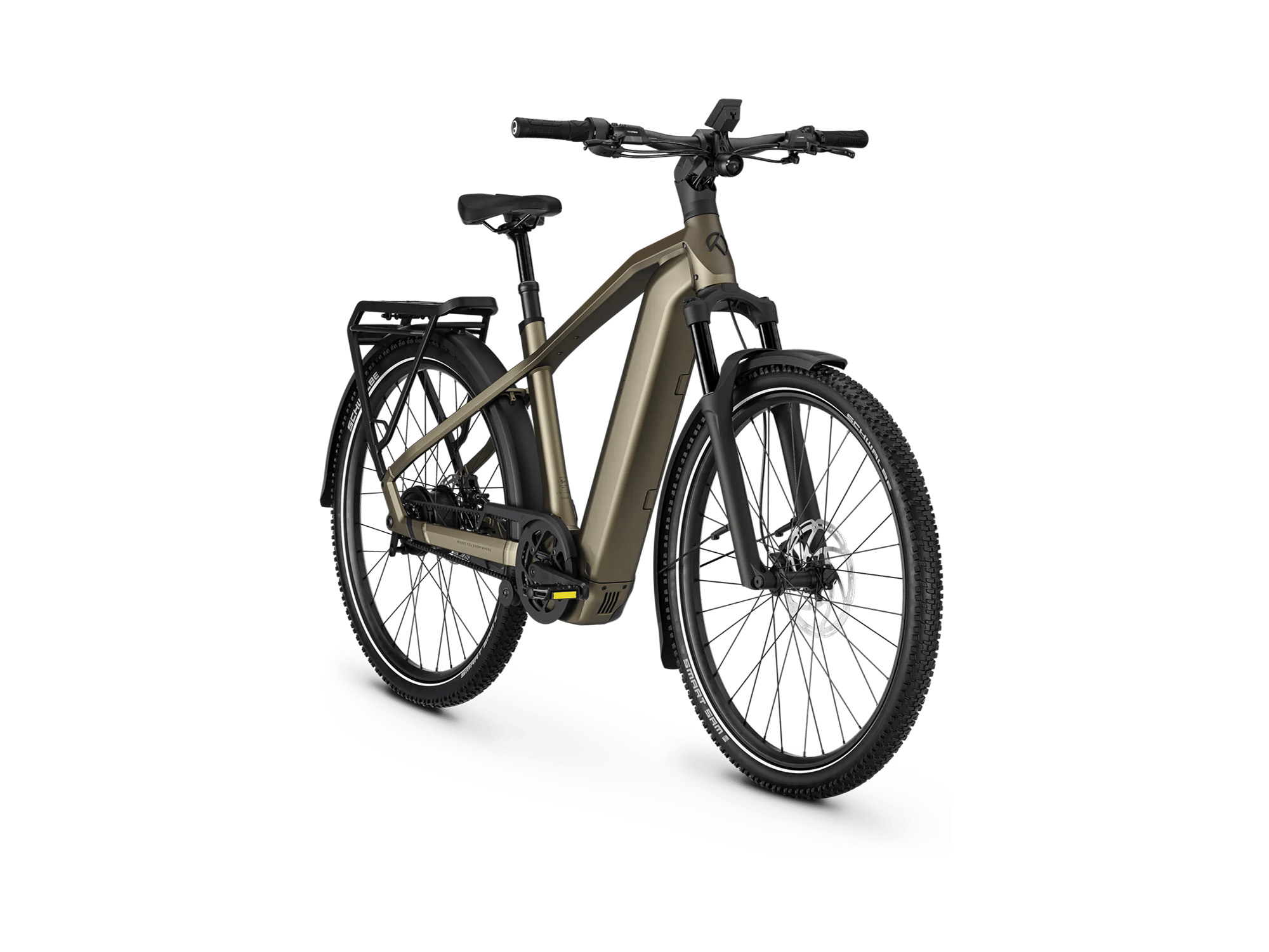 Kalkhoff ENTICE 5+ ADVANCE BELT Diamant 800 Wh umberbrown matt/darkumberbrown matt | 2027 – Schrägansicht vorne
