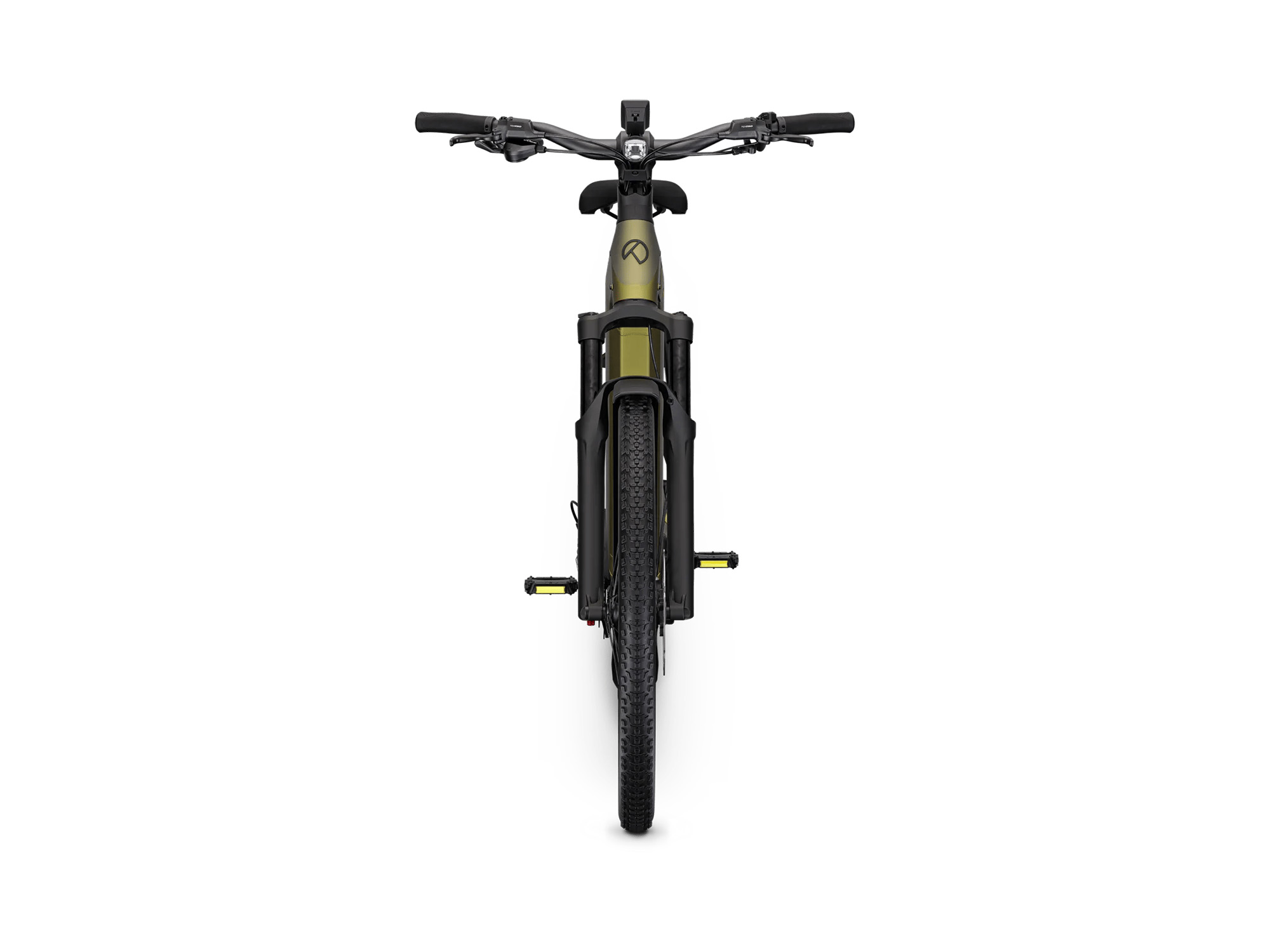 Kalkhoff ENTICE 7+ MOVE Wave 800 Wh meadowgreen matt/darkmeadowgreen matt | 2027 – Frontansicht