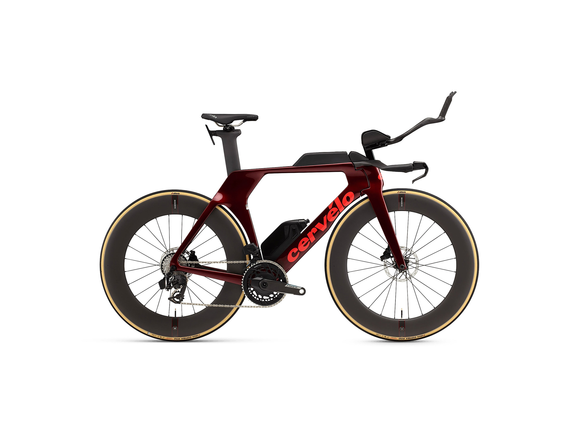 Triathlon Bike Cervélo P5 Force AXS Red Hot | 2026