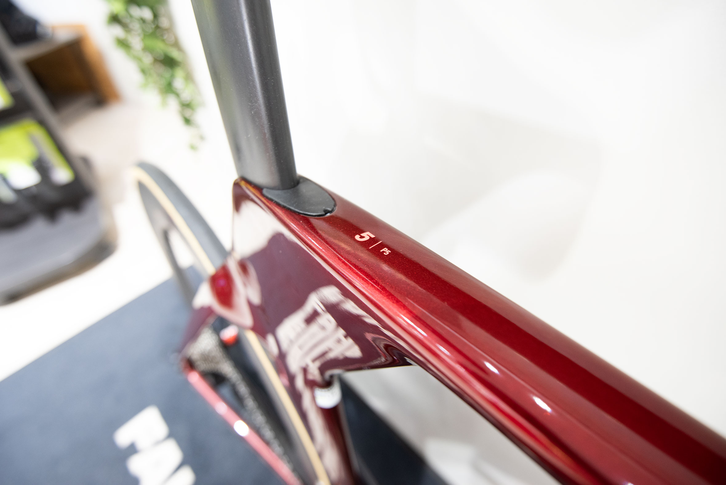 Triathlon Bike Cervélo P5 Ultegra Di2 Red Hot | 2026