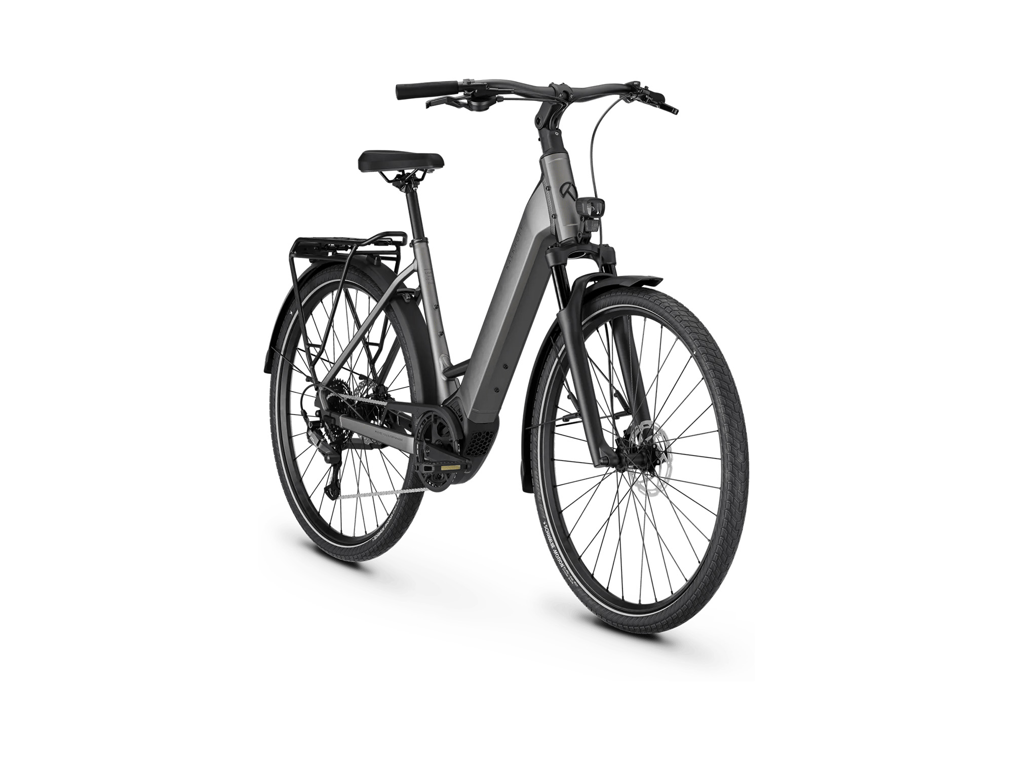 Kalkhoff ENDEAVOUR L SEASON Wave 400 Wh jetgrey matt | 2027 – Schrägansicht vorne