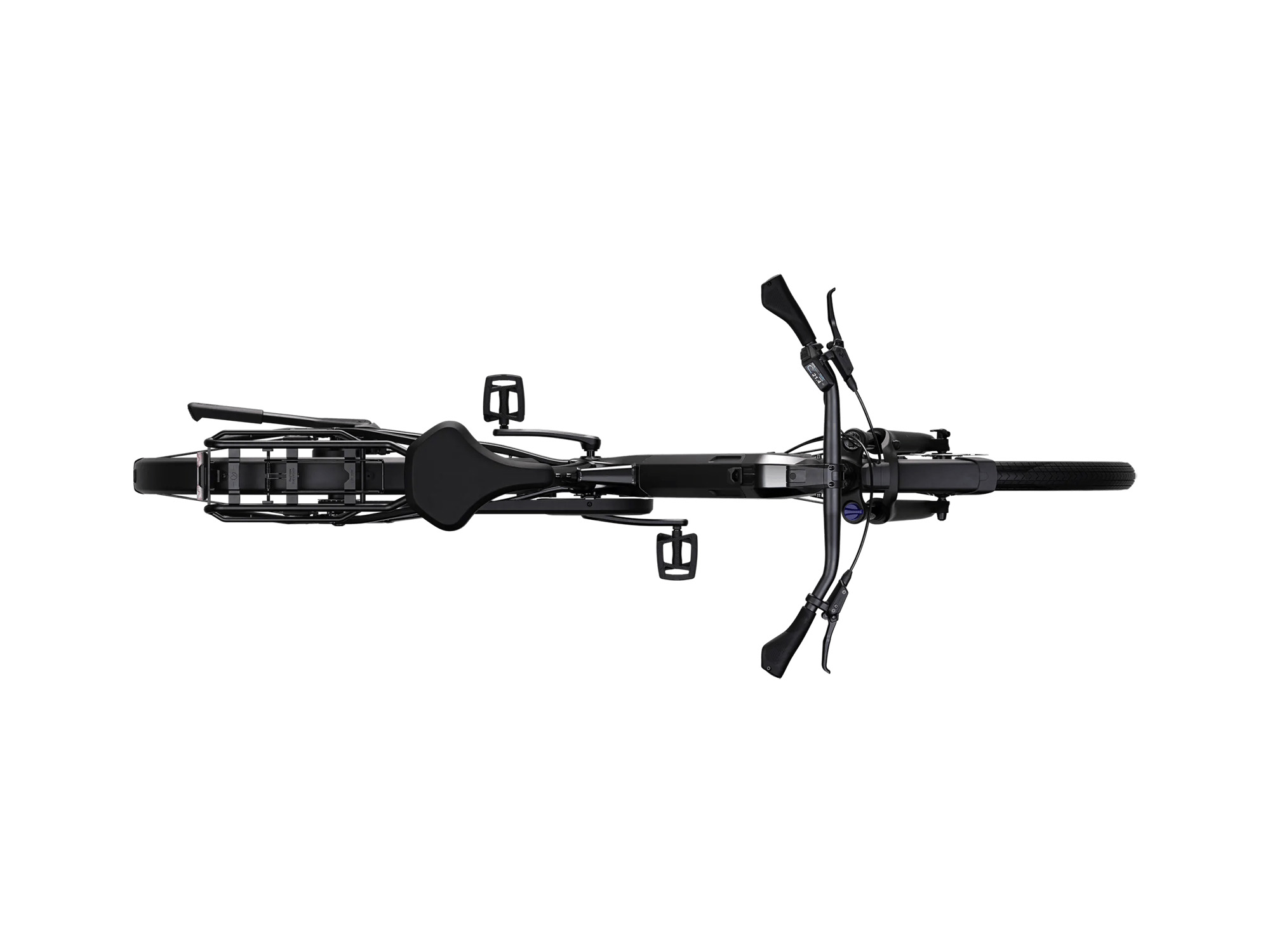 Kalkhoff IMAGE 1 MOVE Wave diamondblack glossy | 2027 – Draufsicht