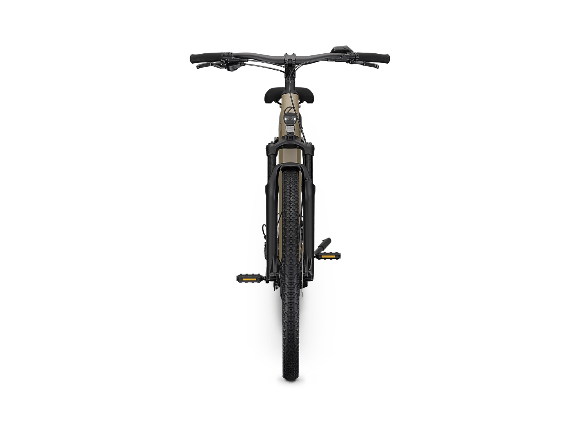 Kalkhoff ENTICE 3 SEASON Wave 540 Wh sandstone matt | 2027 – Frontansicht