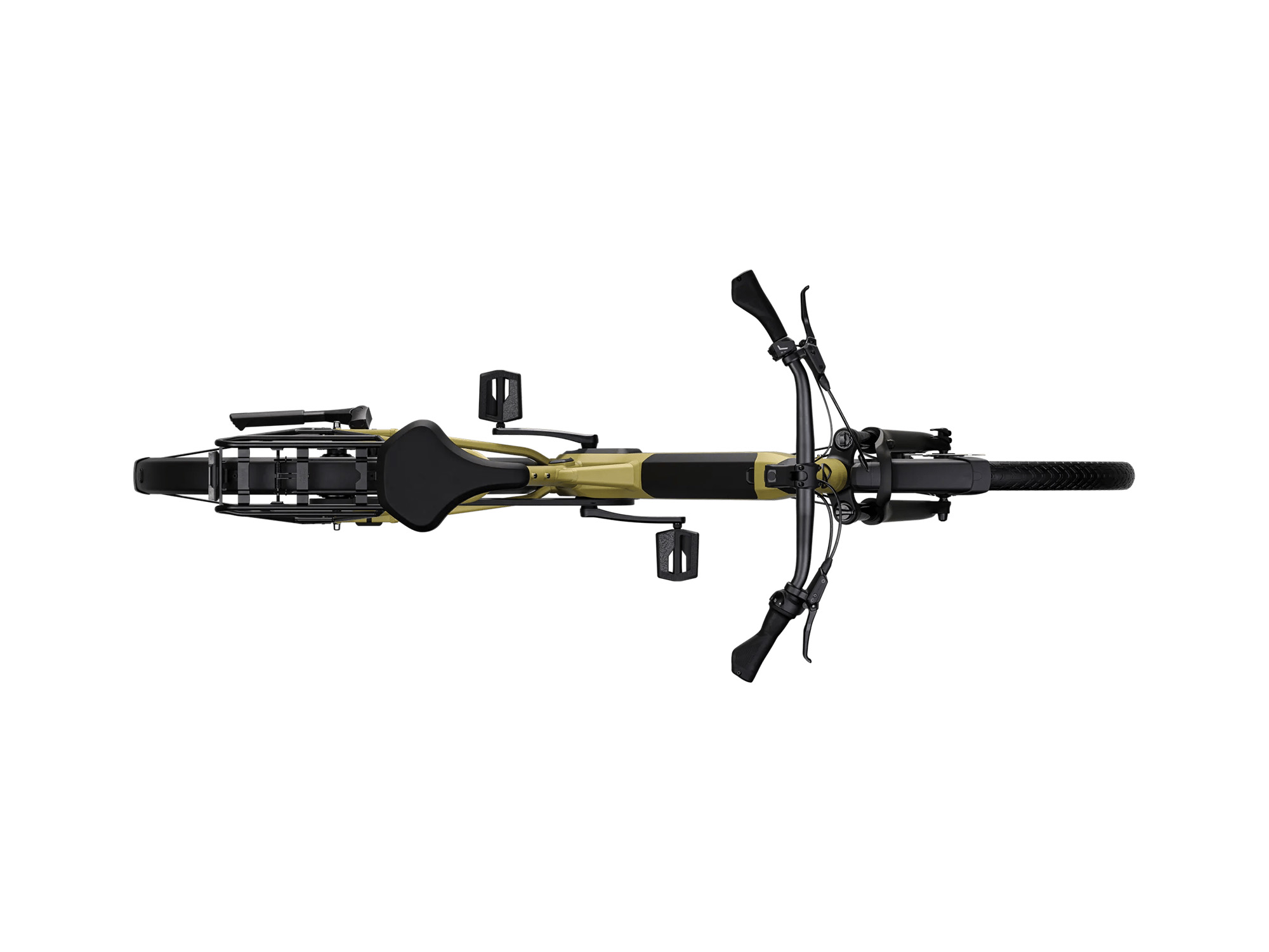 Kalkhoff IMAGE L SEASON Wave 400 Wh acaciayellow matt | 2027 – Draufsicht