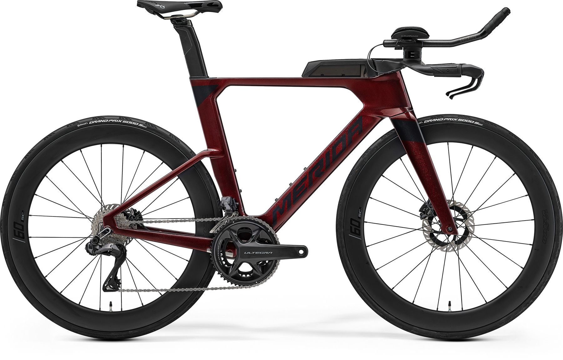 MERIDA TIME WARP TRI LIMITED Burgundy Red / Black | 2026