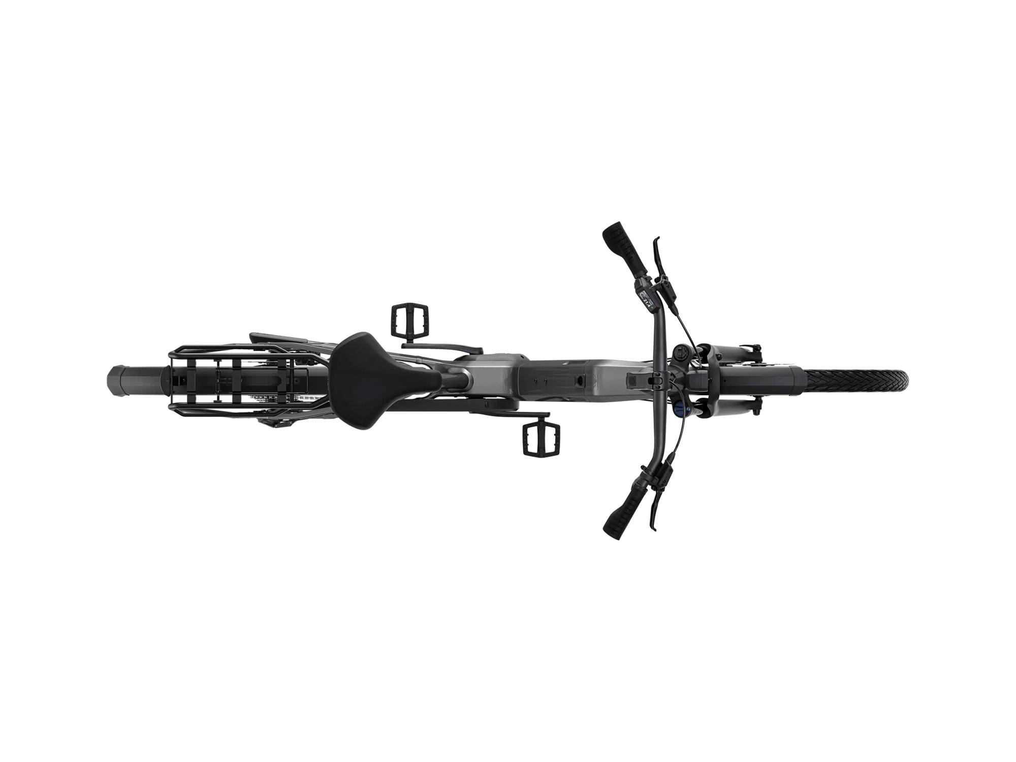 Kalkhoff ENDEAVOUR 5 AUTO Wave 800 Wh jetgrey glossy | 2027 – Draufsicht