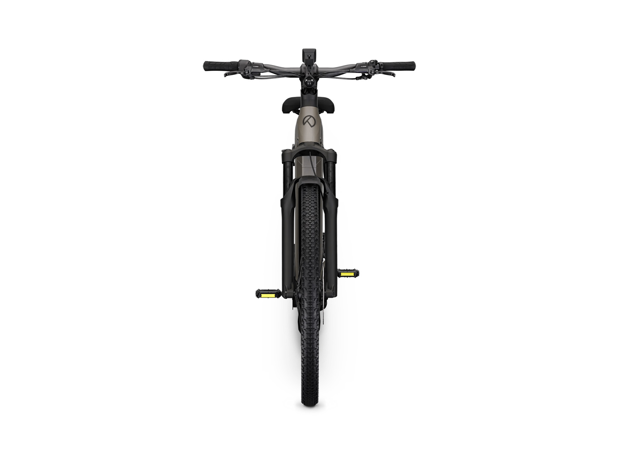 Kalkhoff ENTICE 5+ ADVANCE BELT Wave 800 Wh moonstonegrey matt | 2027 – Frontansicht