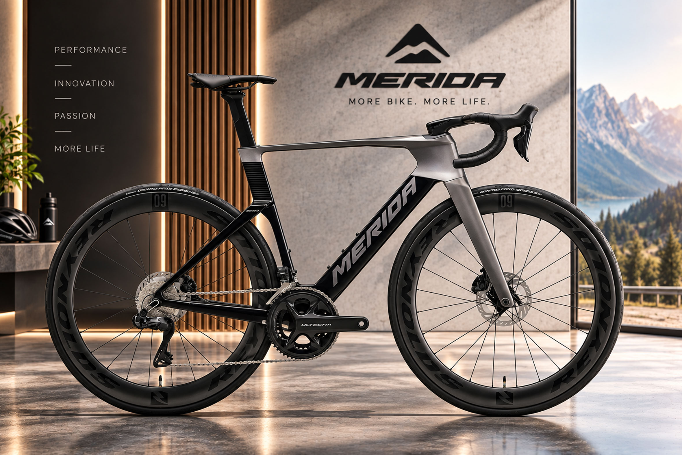 MERIDA REACTO 8000 Slate Grey/Black / Grey | 2027