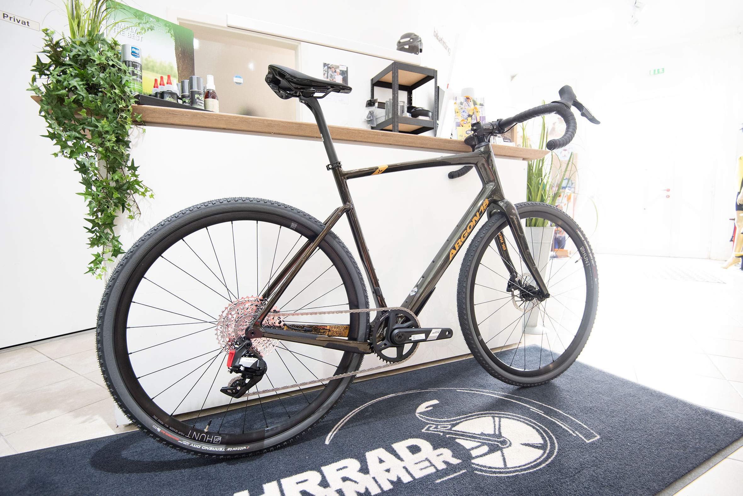Argon 18 Gravel Bike Dark Matter Apex AXS XPLR Wild Olive | 2024