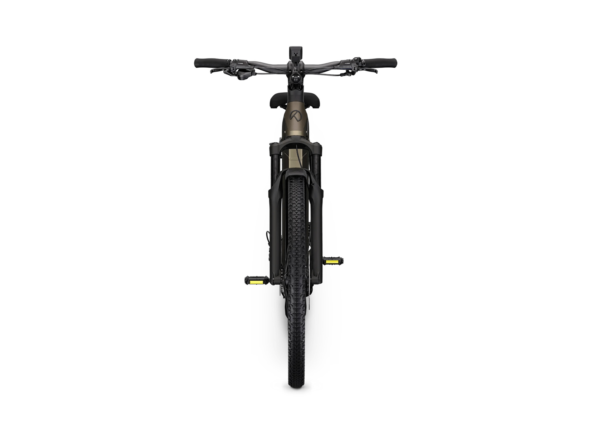 Kalkhoff ENTICE 5+ ADVANCE Wave 800 Wh umberbrown matt/darkumberbrown matt | 2027 – Frontansicht