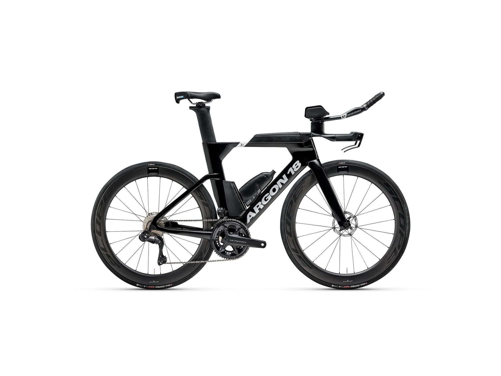 Argon 18 E117 Shimano Ultegra Di2 | 2026 · Black stealth – Herstellerabbildung