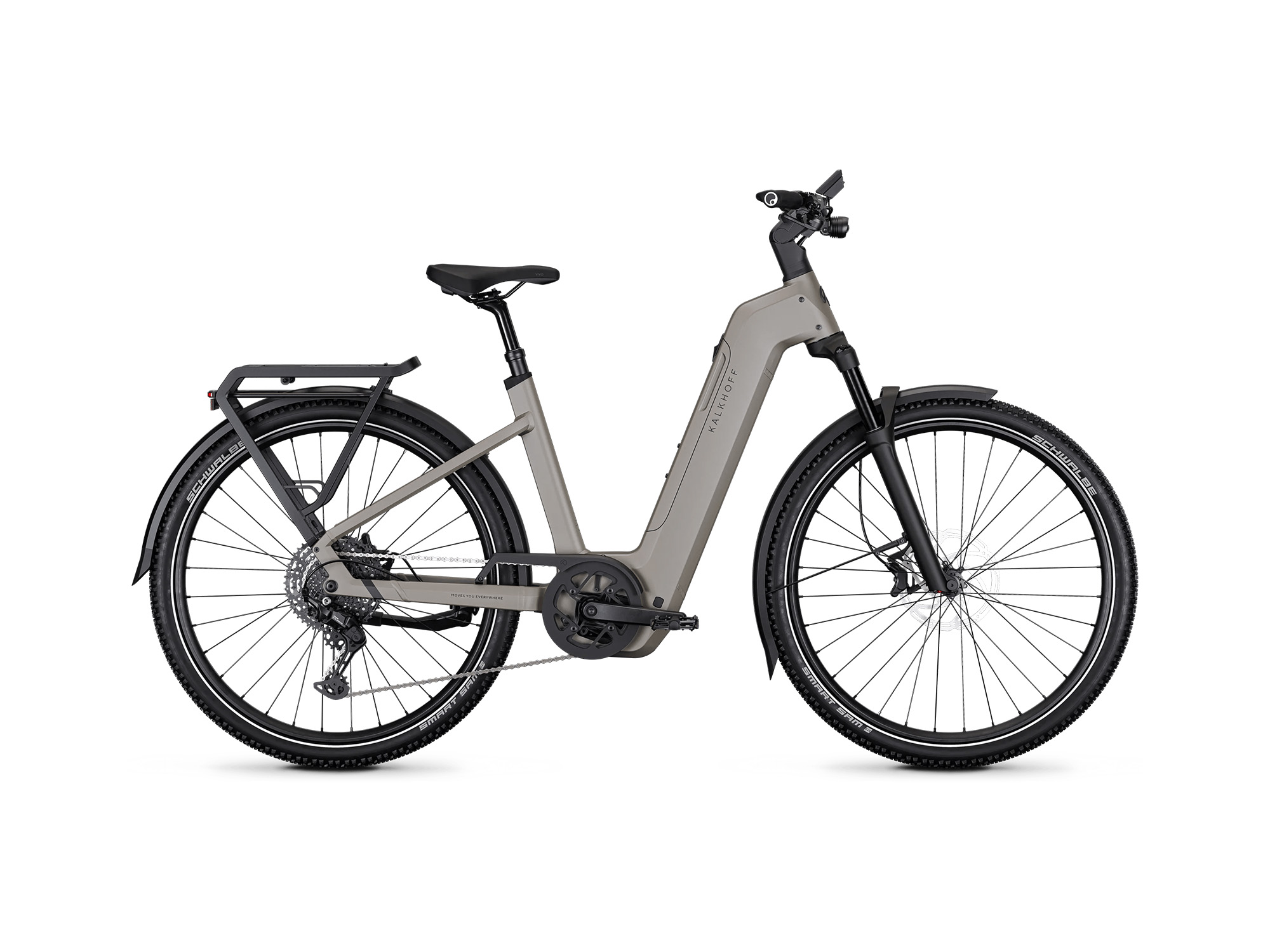 Kalkhoff ENTICE 5+ ADVANCE Wave 800 Wh moonstonegrey matt | 2027