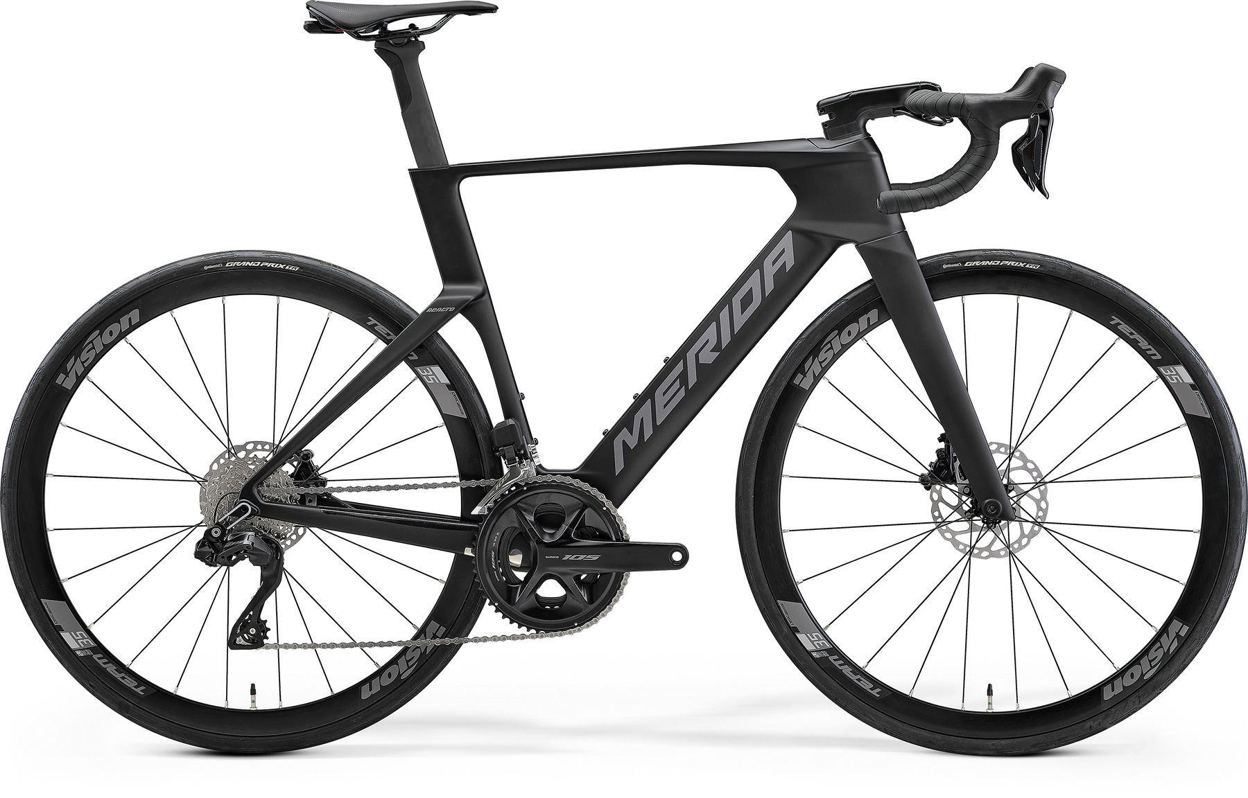 MERIDA REACTO 5000 Silk Black / Gunmetal Grey | 2027