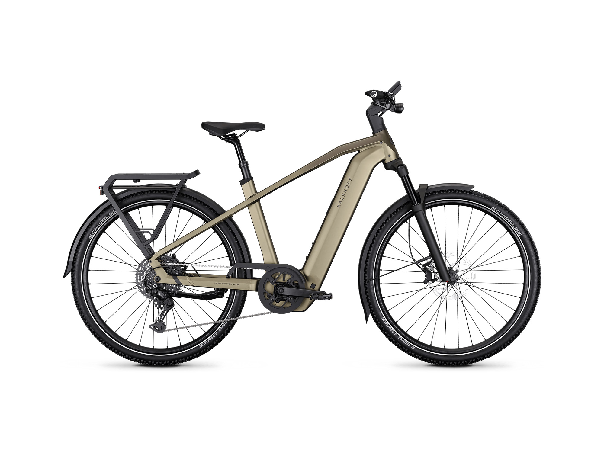 Kalkhoff ENTICE 5+ ADVANCE Diamant 800 Wh umberbrown matt/darkumberbrown matt | 2027 – Seitenansicht