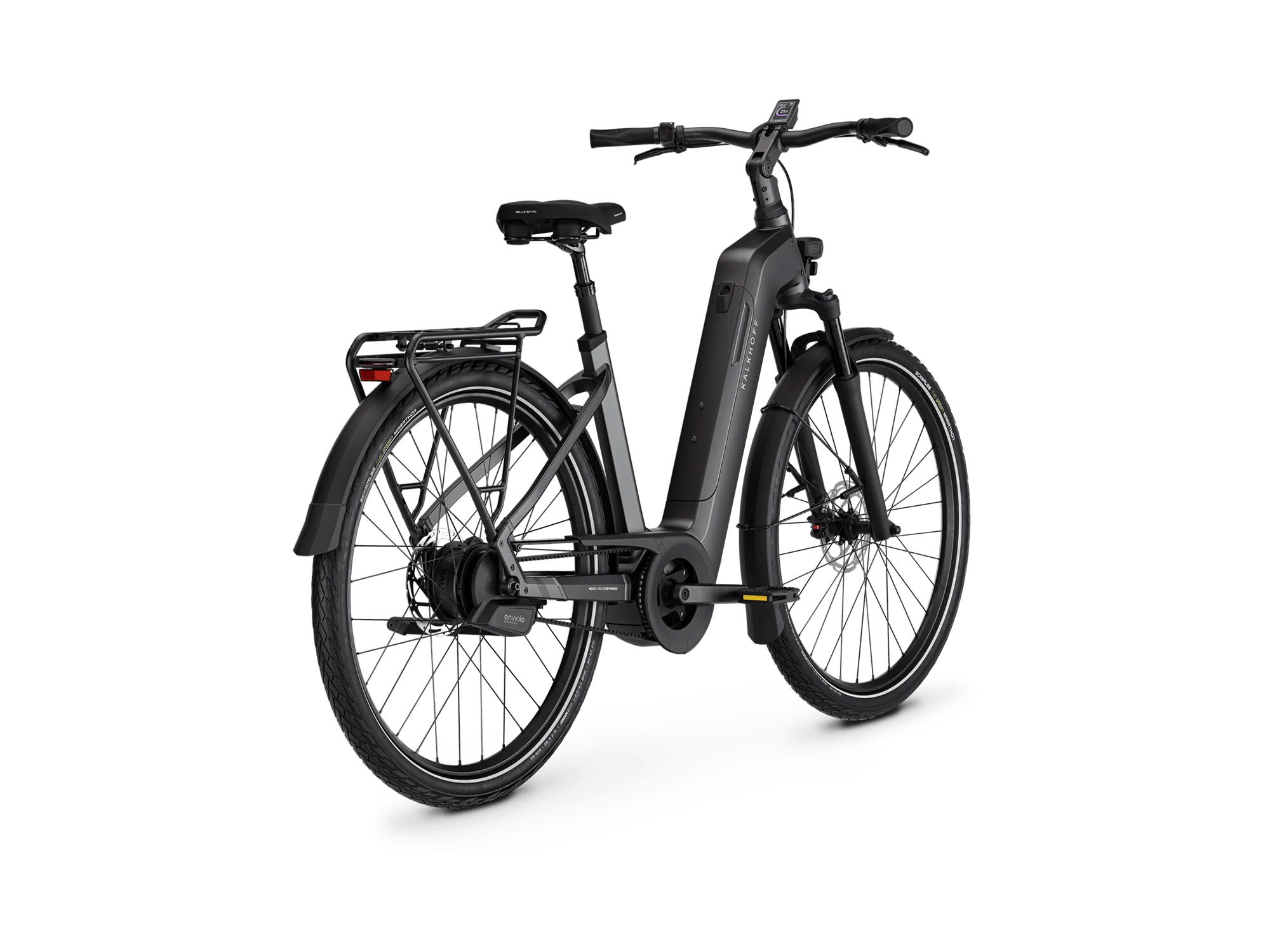 Kalkhoff IMAGE 5 AUTO Wave 800 Wh diamondblack matt | 2027 – Schrägansicht hinten
