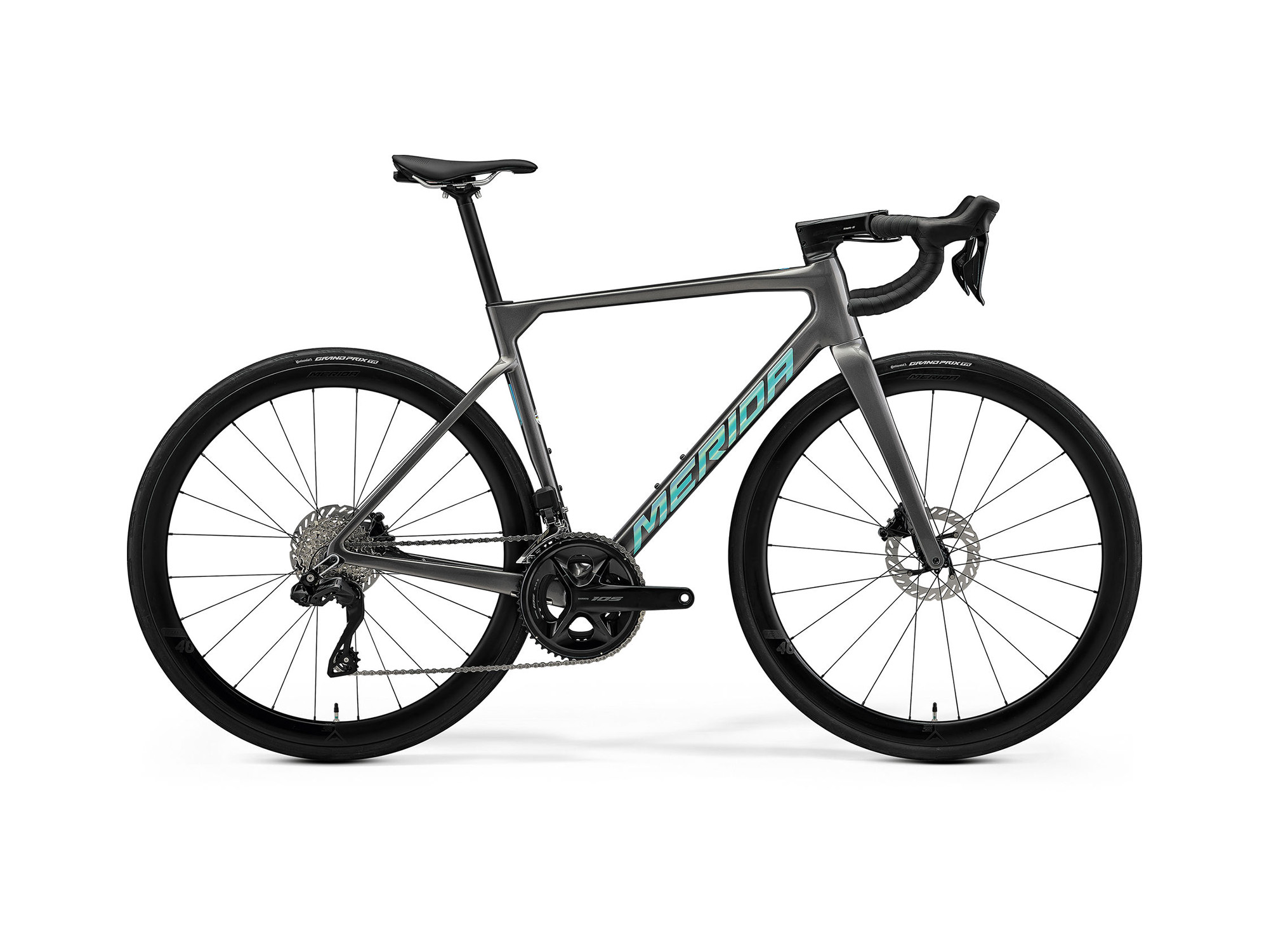 MERIDA SCULTURA LIMITED Gunmetal Grey / Silver-Teal | 2026