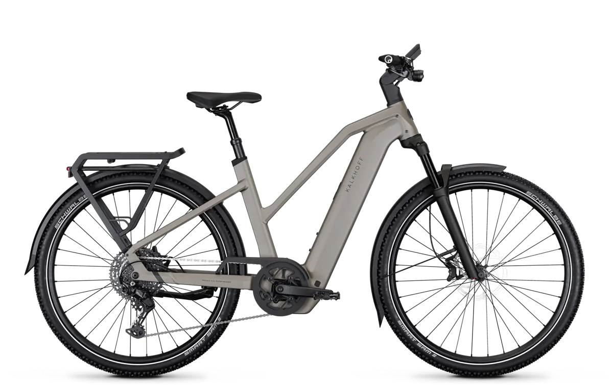 Kalkhoff ENTICE 5+ ADVANCE Trapez 800 Wh moonstonegrey matt | 2027