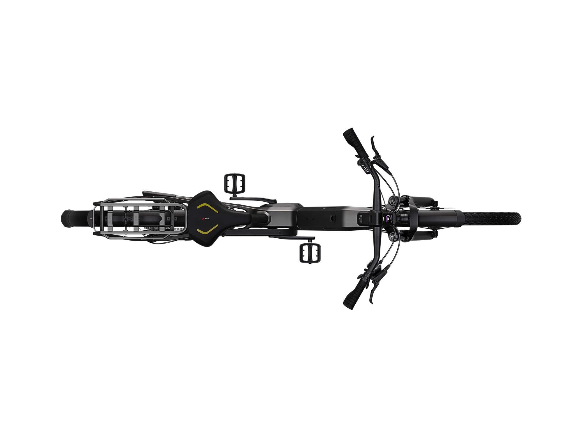 Kalkhoff ENDEAVOUR 5+ ADVANCE Wave 800 Wh jetgrey matt | 2027 – Draufsicht
