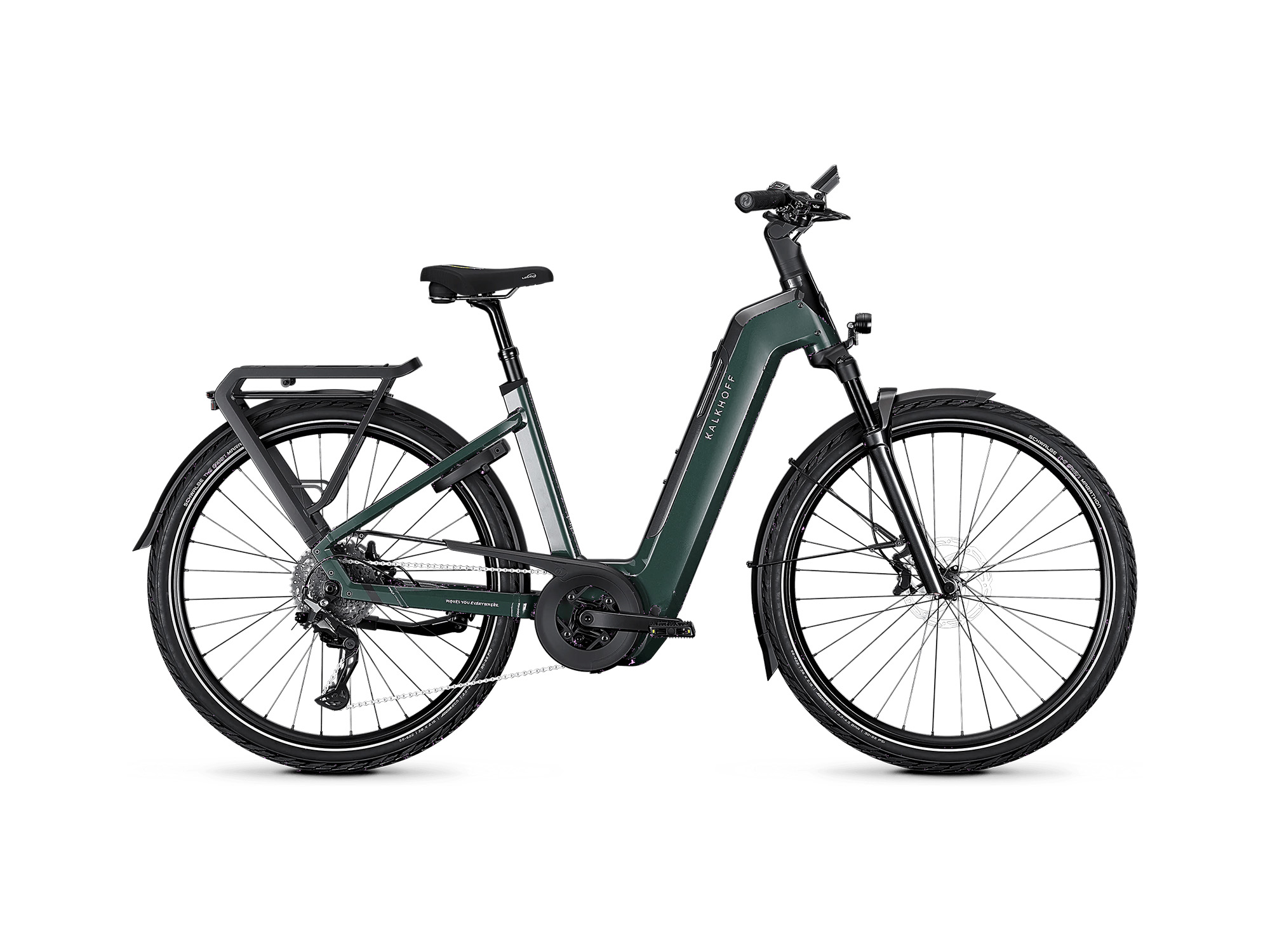 Kalkhoff ENDEAVOUR 5+ ADVANCE Wave 800 Wh techgreen glossy/diamondblack glossy | 2027