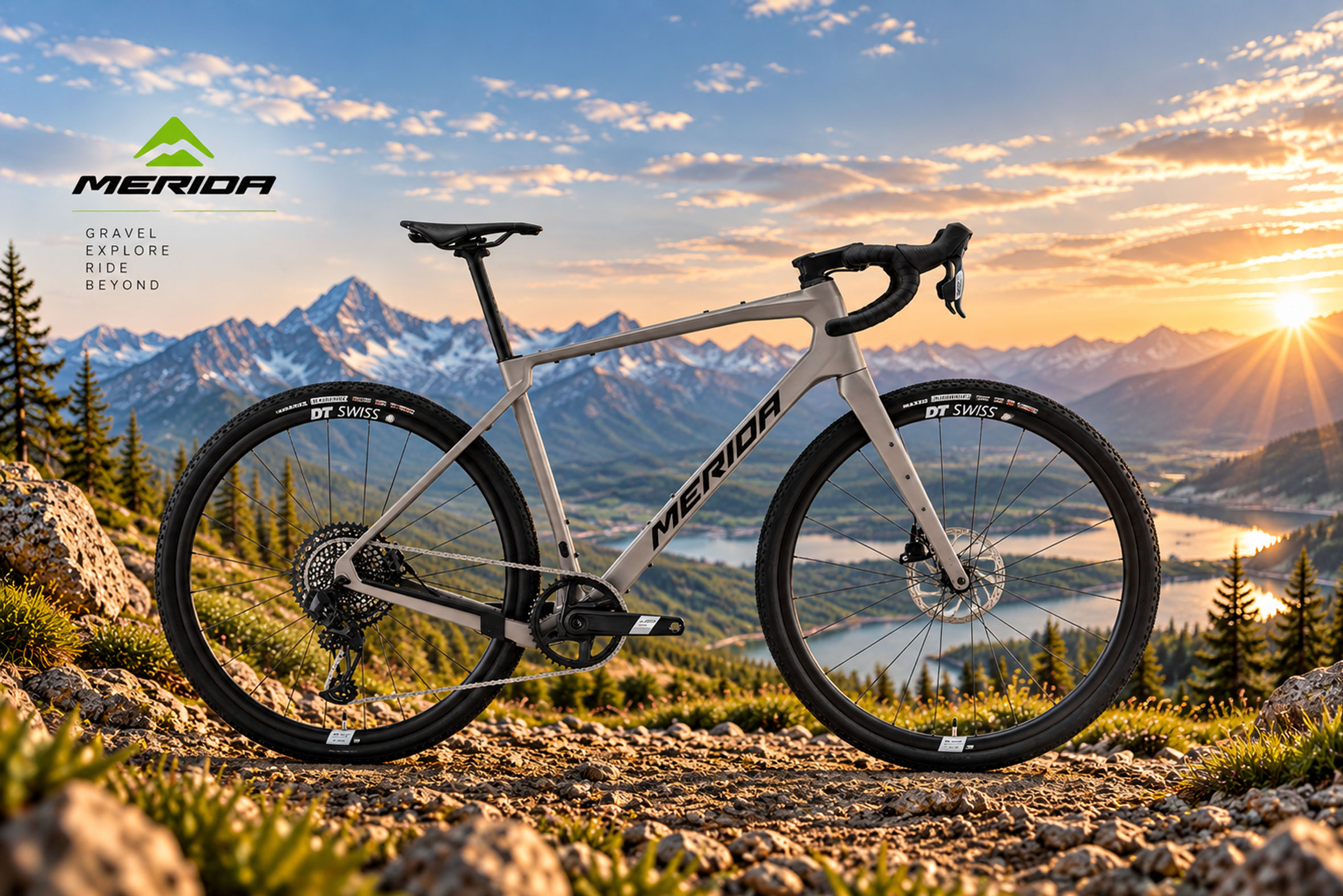 Merida SILEX 8000 Warm Slate Grey – AXS Carbon Gravelbike | 2027