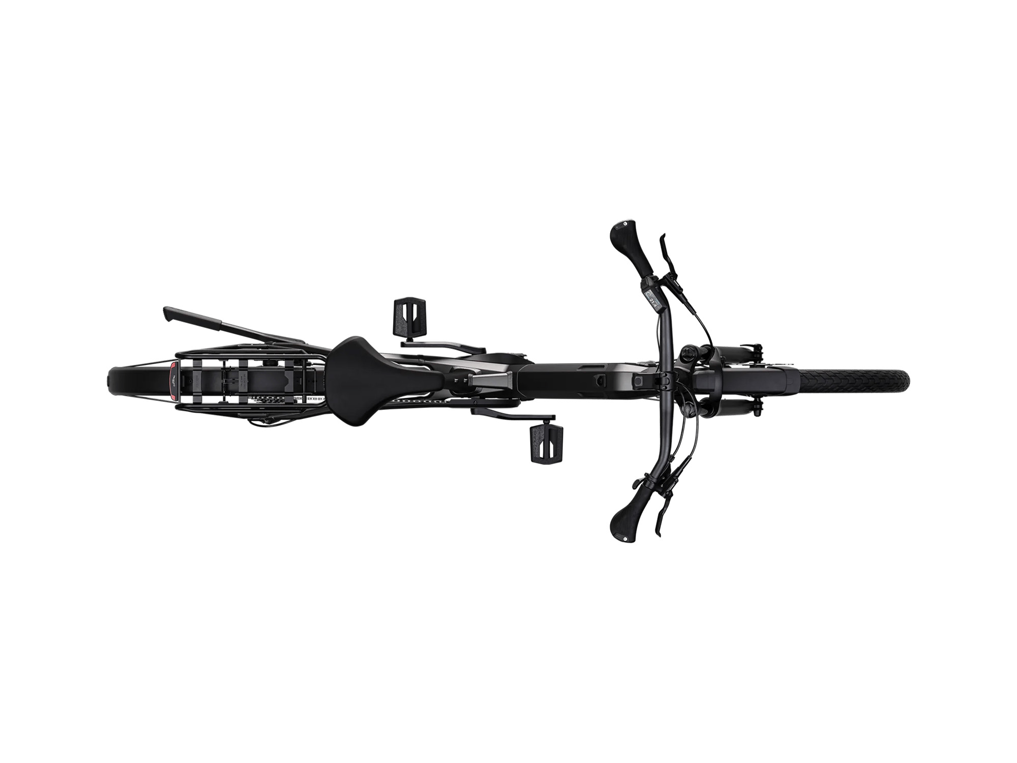 Kalkhoff ENDEAVOUR 3 AIR Wave 600 Wh jetgrey matt | 2027 – Draufsicht
