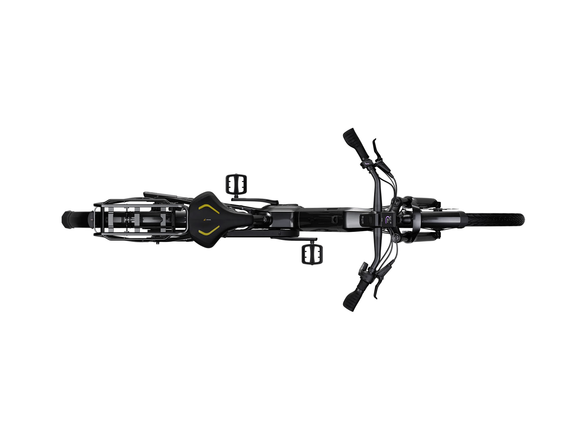 Kalkhoff IMAGE 5+ ADVANCE Wave 800 Wh diamondblack glossy | 2027 – Draufsicht