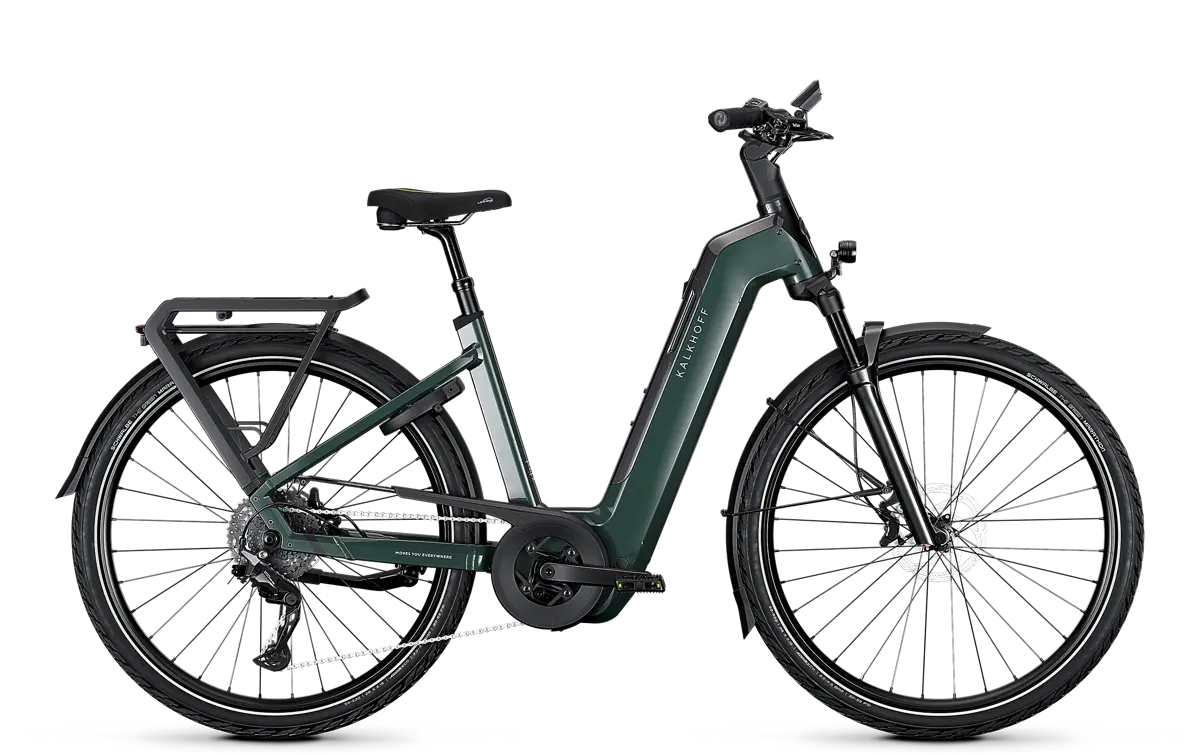 Kalkhoff ENDEAVOUR 5+ ADVANCE Wave 800 Wh techgreen glossy/diamondblack glossy | 2027