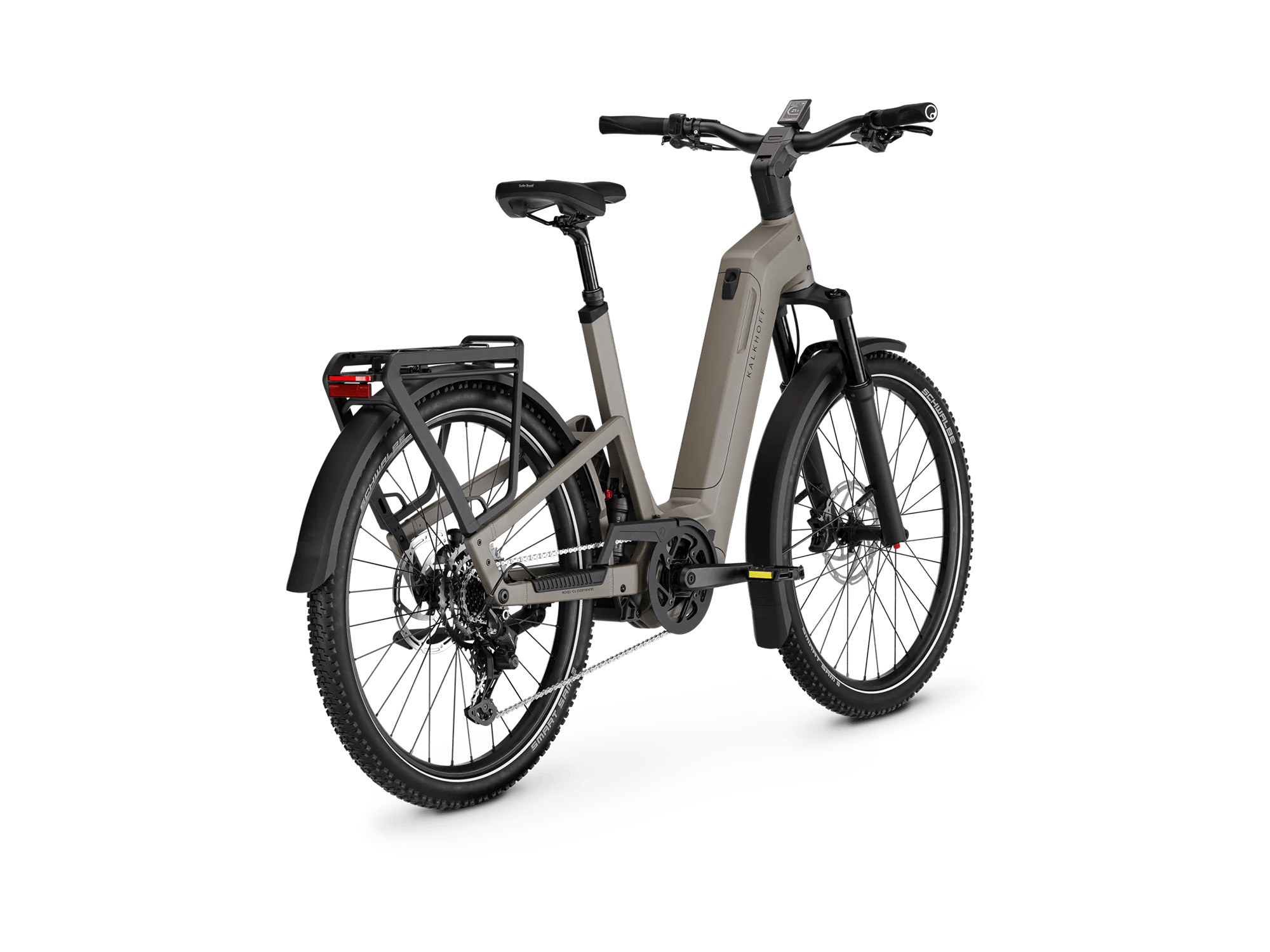 Kalkhoff ENTICE 7+ MOVE Wave moonstonegrey matt | 2027 – Schrägansicht hinten