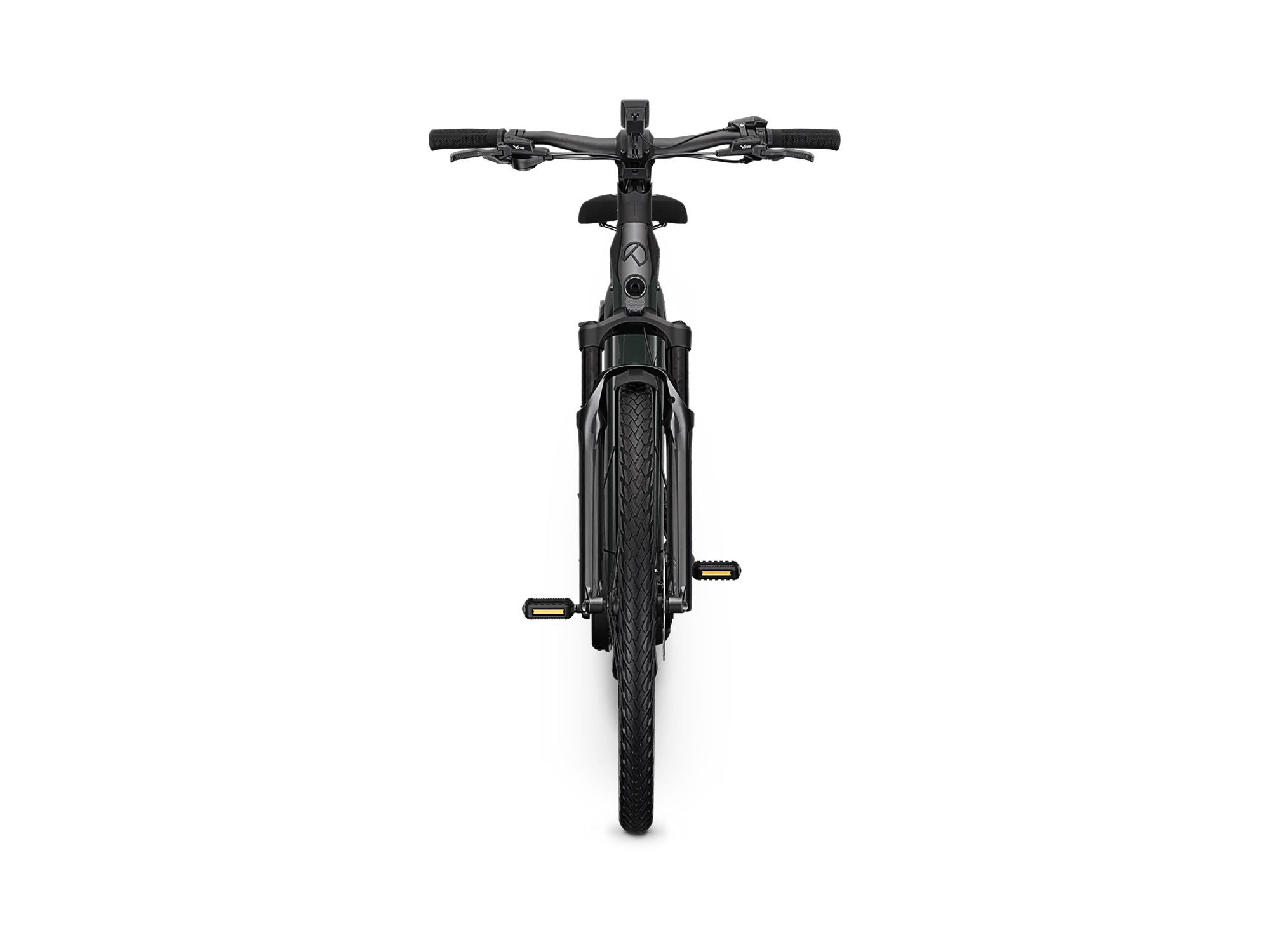 Kalkhoff ENDEAVOUR 5+ ADVANCE Diamant 800 Wh techgreen glossy/diamondblack glossy | 2027 – Frontansicht