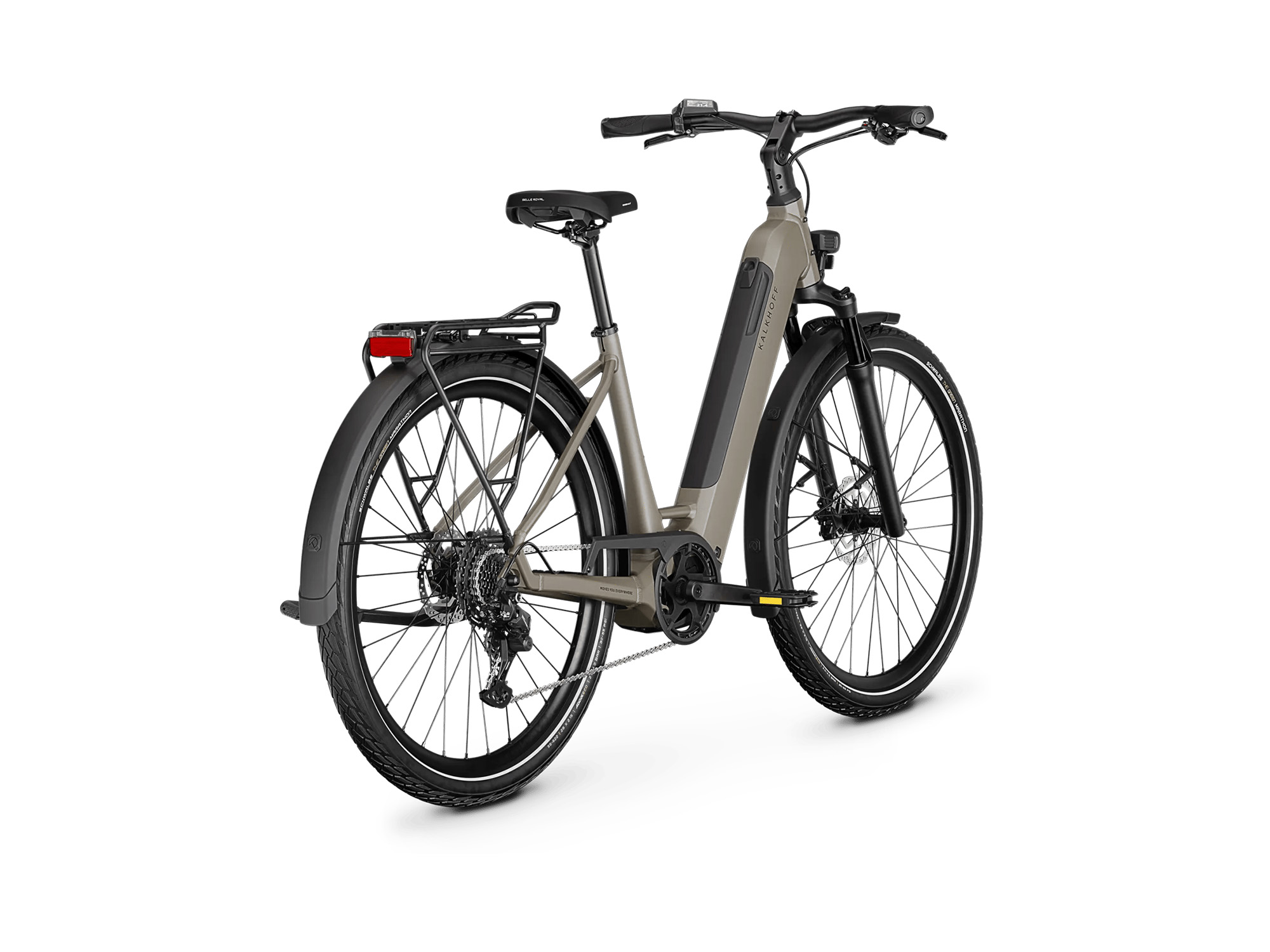 Kalkhoff ENDEAVOUR 3 SEASON Wave 540 Wh deepsustained matt | 2027 – Schrägansicht hinten