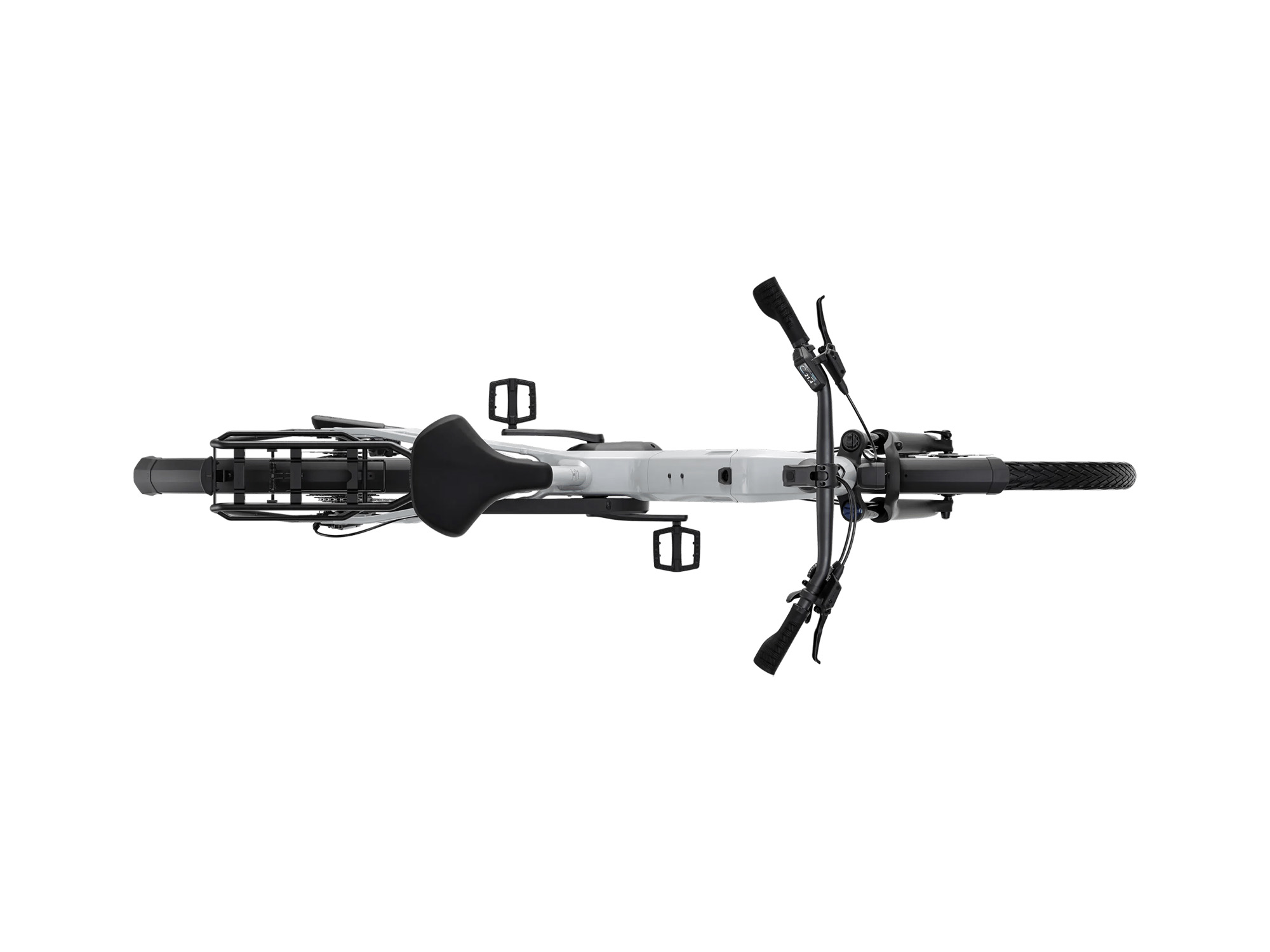 Kalkhoff ENDEAVOUR 5 SEASON Wave 800 Wh offwhite glossy | 2027 – Draufsicht