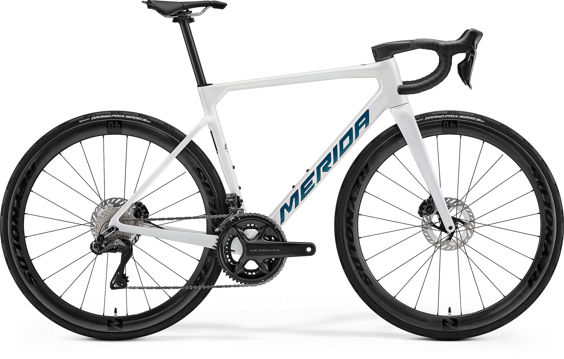 MERIDA SCULTURA 8000 Pearl White / Dark Teal | 2027
