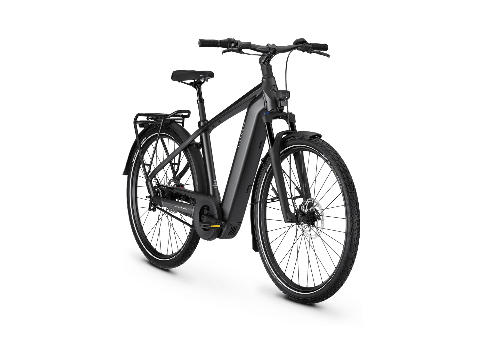 Kalkhoff IMAGE 5 SEASON Diamant 800 Wh diamondblack matt | 2027 – Schrägansicht vorne