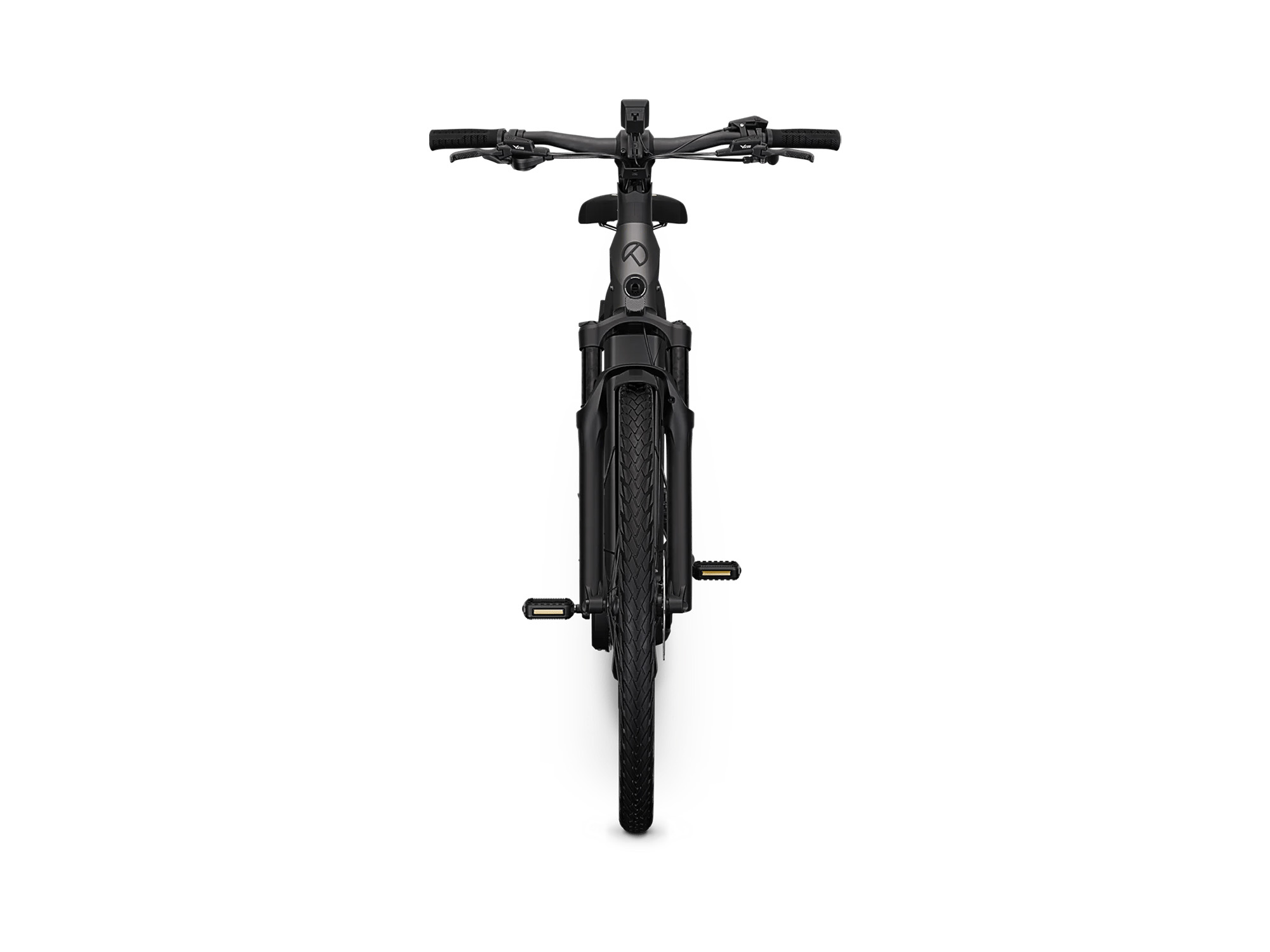 Kalkhoff ENDEAVOUR 5+ ADVANCE Diamant 800 Wh jetgrey matt | 2027 – Frontansicht