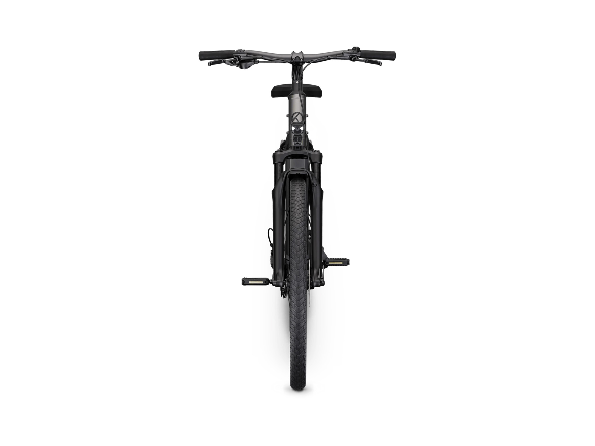 Kalkhoff ENDEAVOUR L SEASON Diamant 400 Wh jetgrey matt | 2027 – Frontansicht