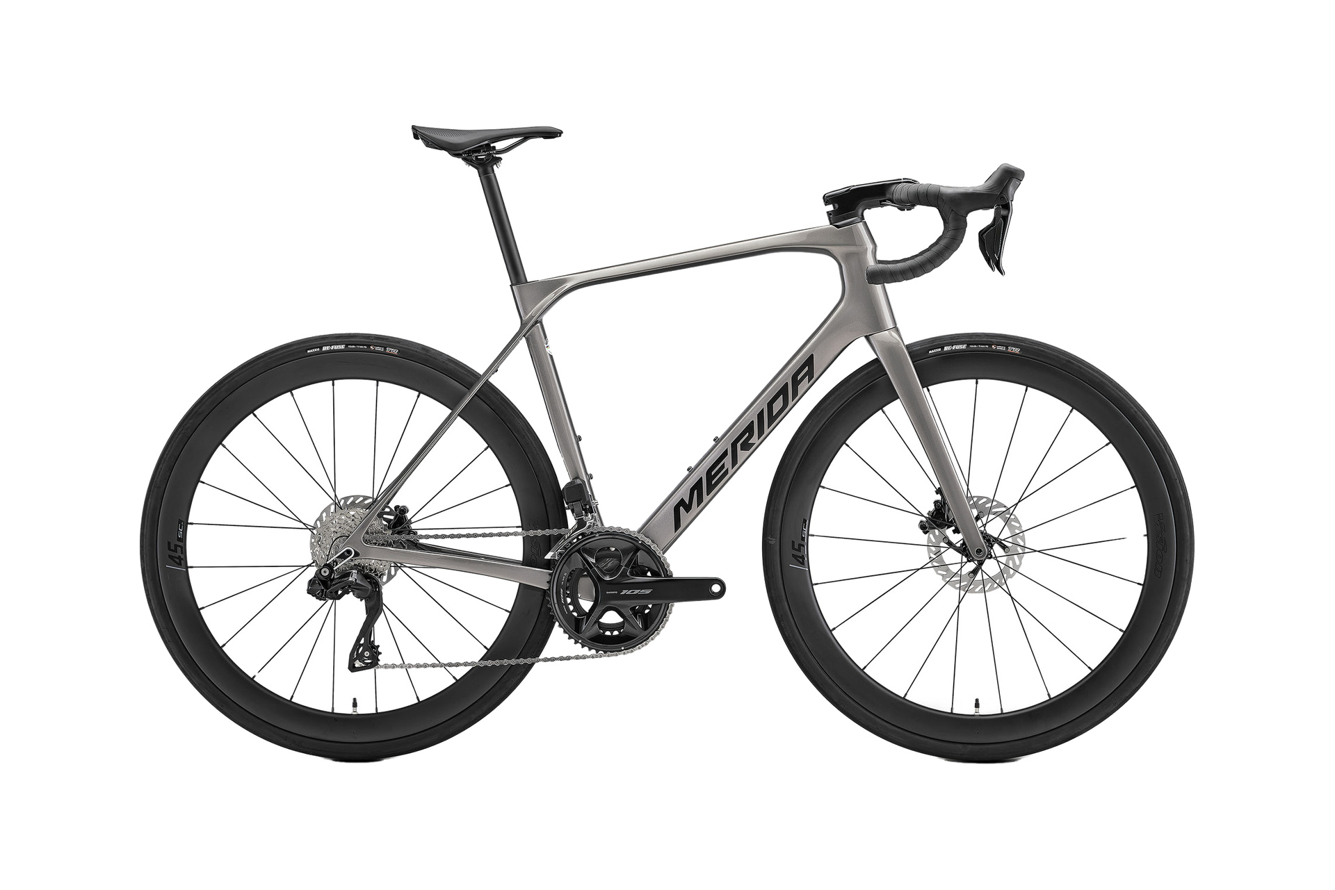 MERIDA SCULTURA ENDURANCE 6000 Warm Slate Grey / Black | 2027 auf weißem Hintergrund