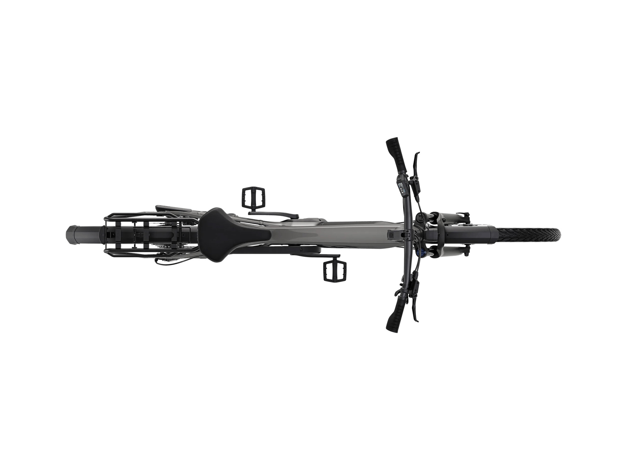 Kalkhoff ENDEAVOUR 5 SEASON Diamant 800 Wh jetgrey glossy | 2027 – Draufsicht