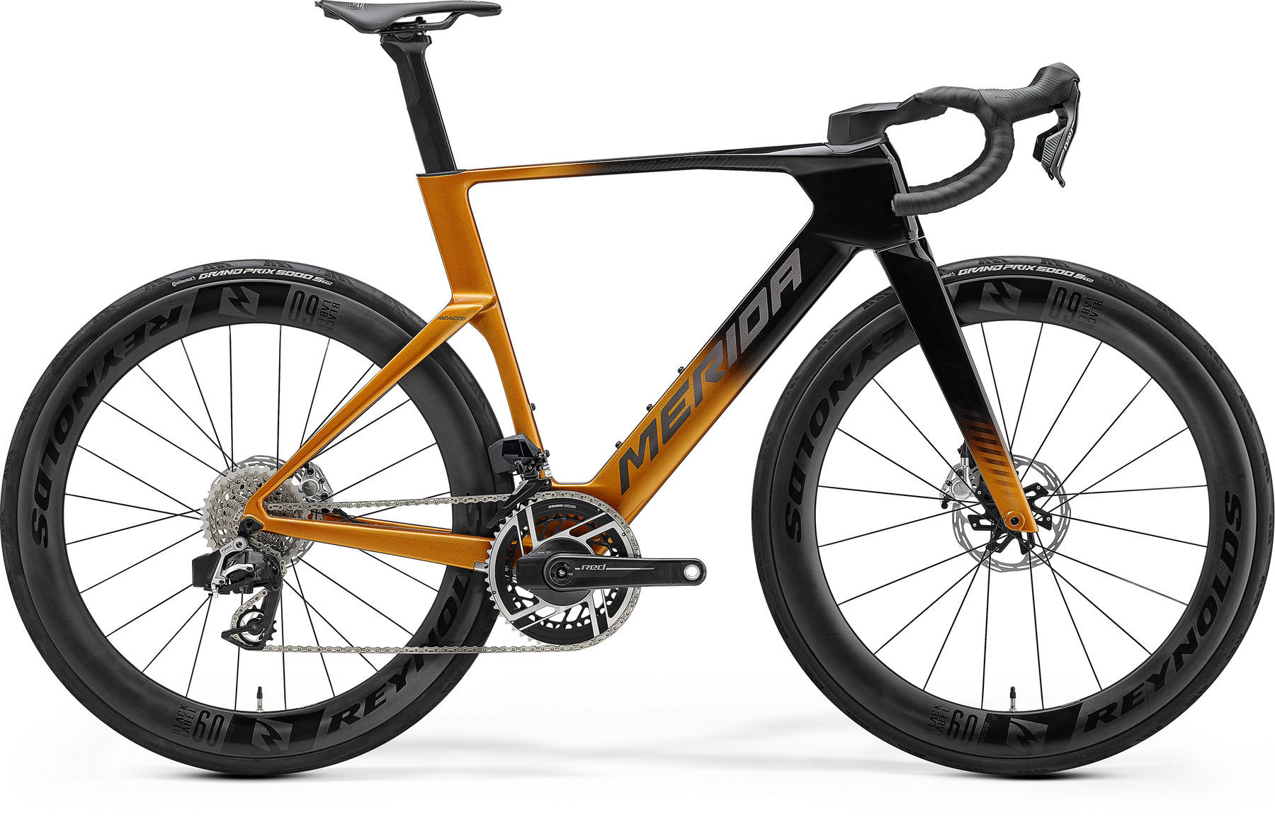 MERIDA REACTO 10K Black/Mineral Gold / Grey | 2027