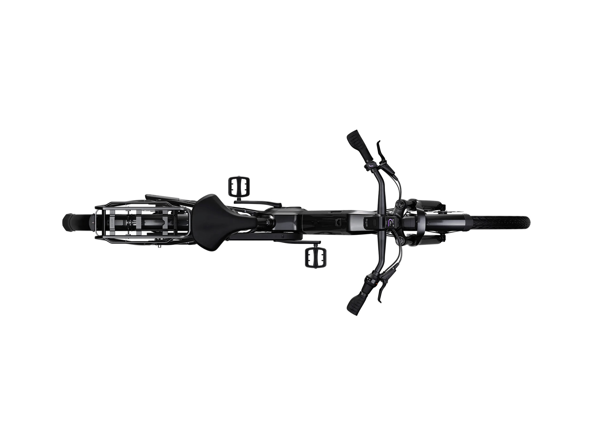 Kalkhoff IMAGE 5+ MOVE Wave 800 Wh diamondblack glossy | 2027 – Draufsicht