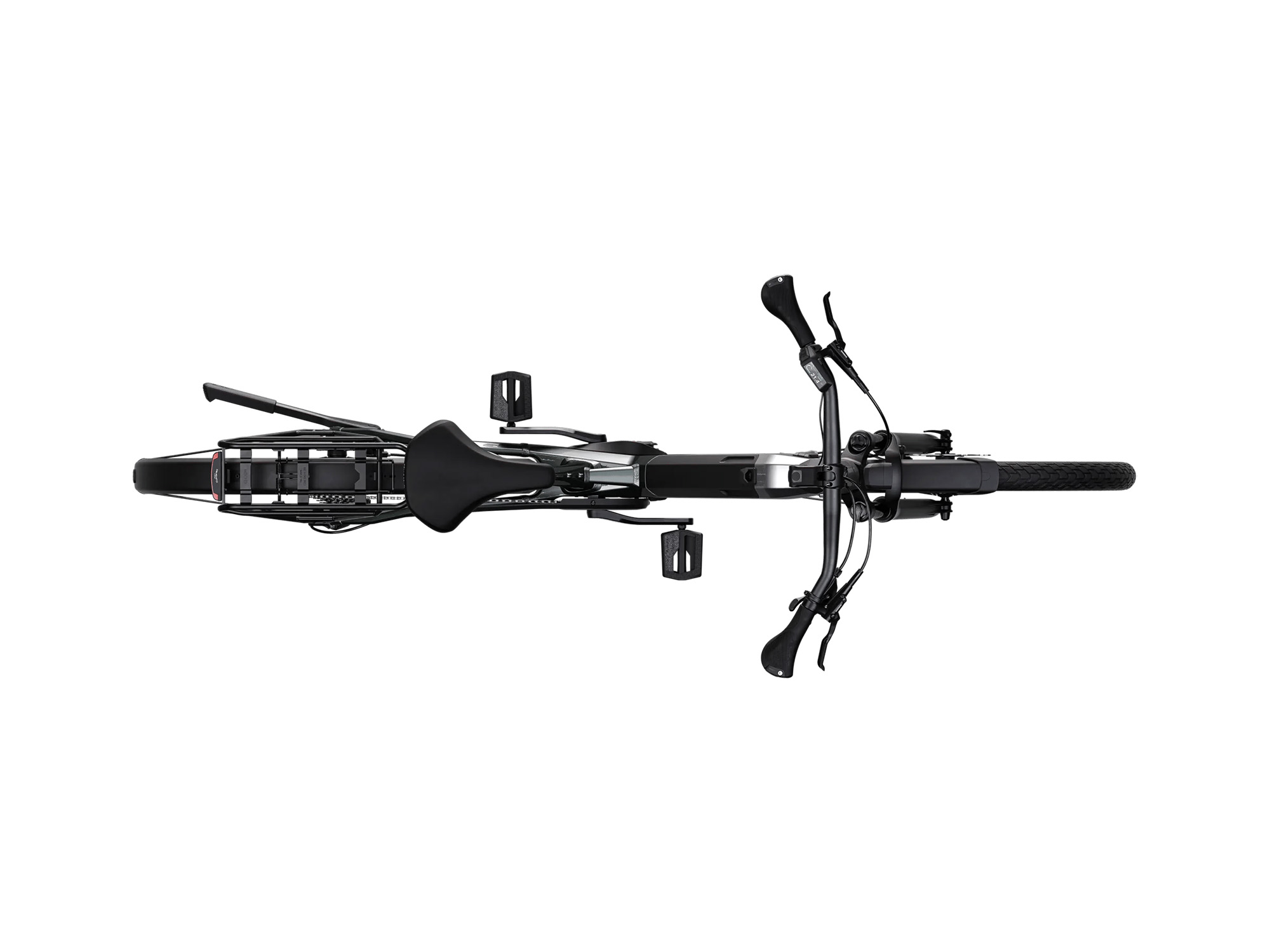 Kalkhoff ENDEAVOUR 3 AIR Wave 600 Wh arcticgrey glossy | 2027 – Draufsicht