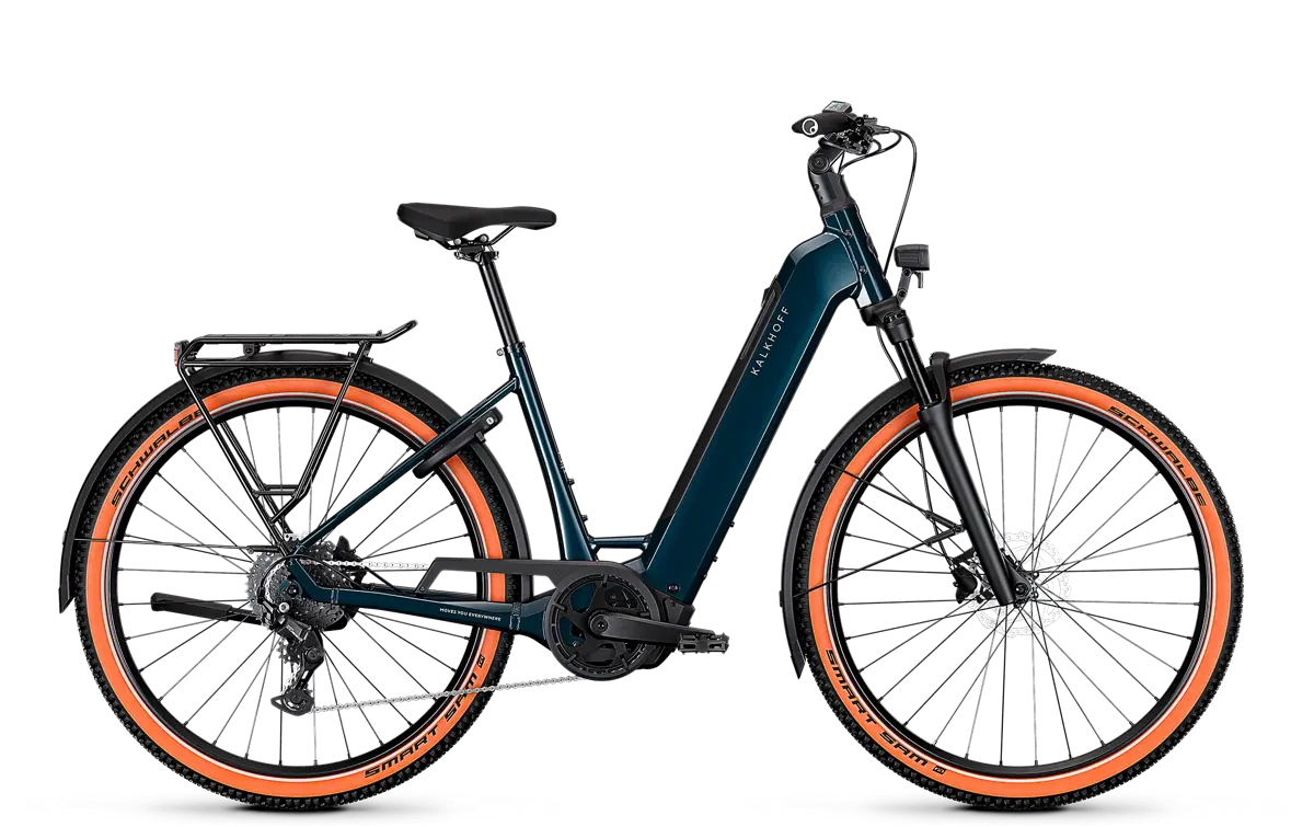Kalkhoff ENTICE 3 ADVANCE Wave 600 Wh darksprings glossy | 2027