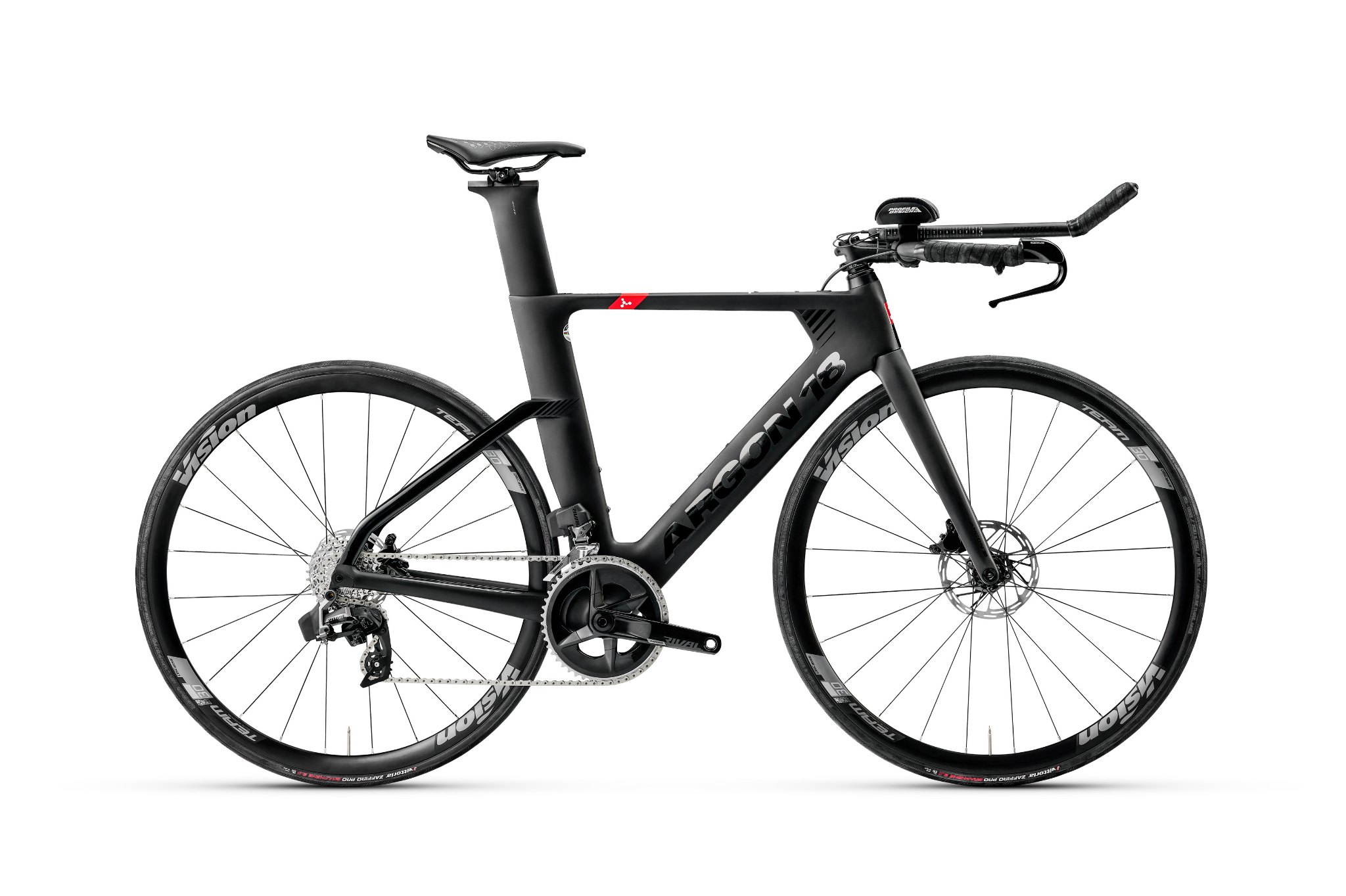 Triathlon Bike Argon 18 E-117 Rival eTap AXS Black - CC 58.78 | 2024-Copy