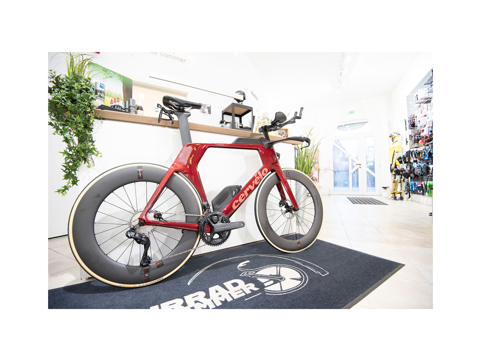 Triathlon Bike Cervélo P5 Ultegra Di2 Red Hot | 2026
