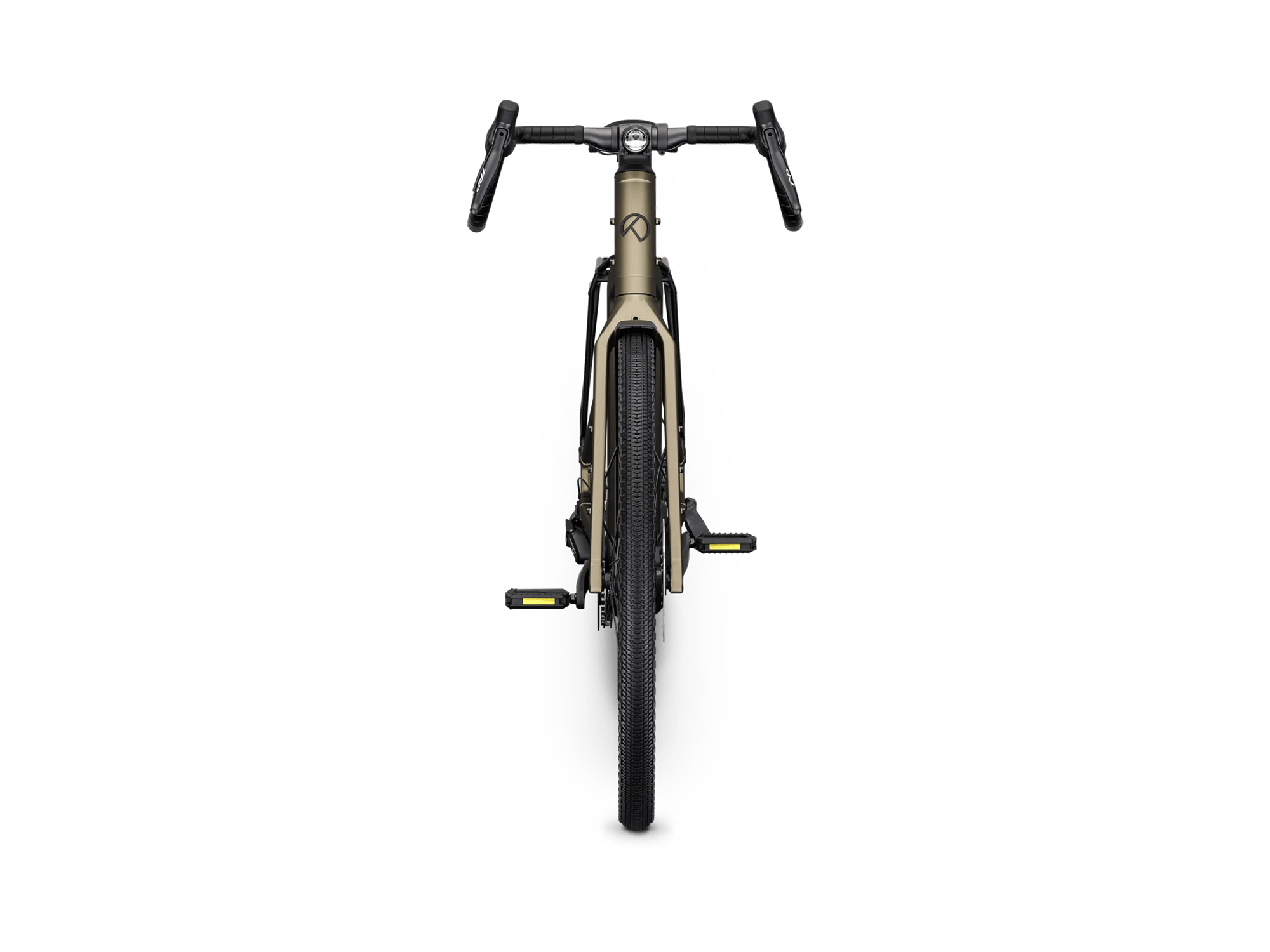 Kalkhoff ENDEAVOUR L TOURING Diamant 400 Wh umberbrown matt | 2027 – Frontansicht