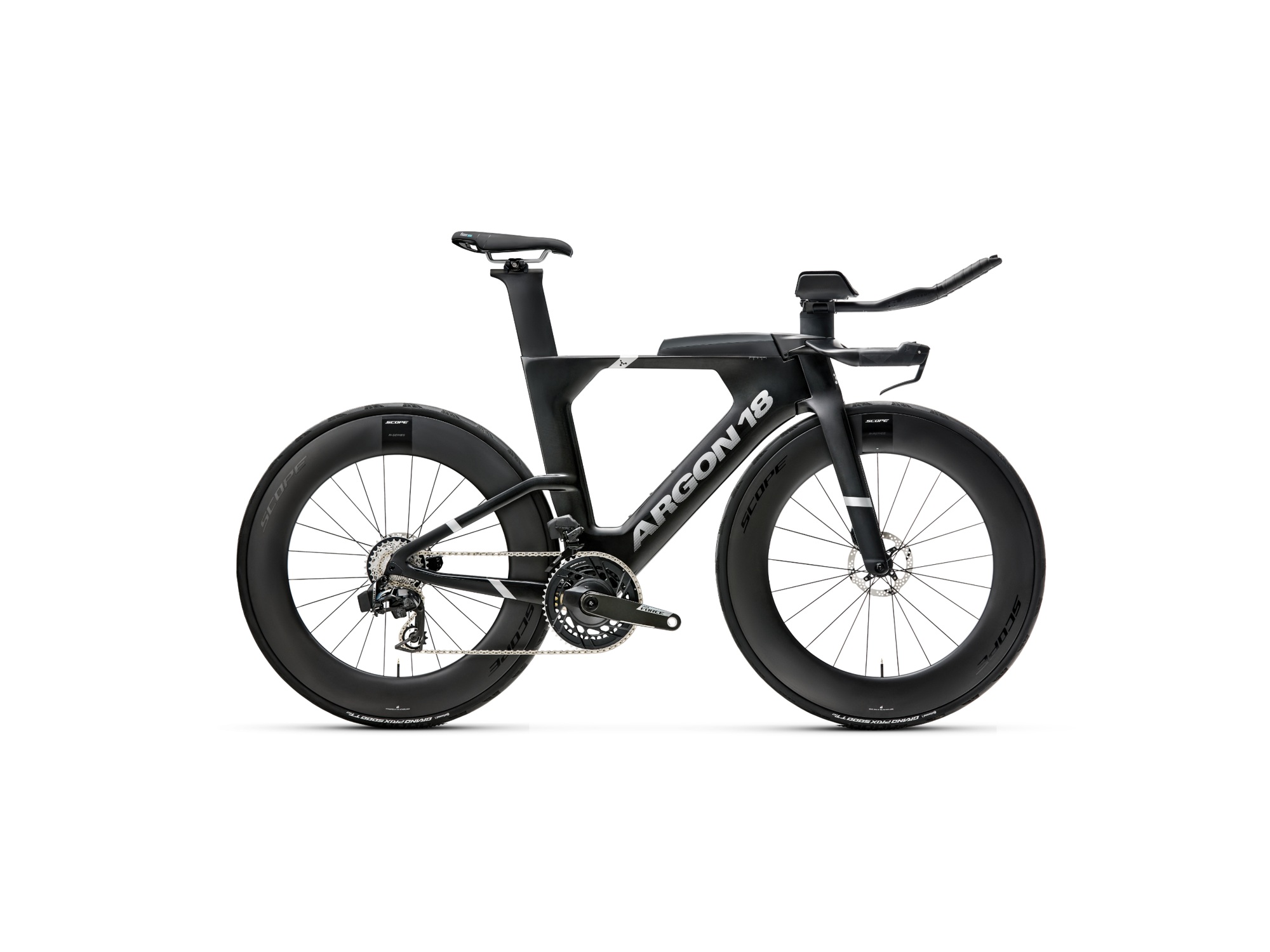 Argon 18 E119 Tri+ SRAM Force AXS E1 | 2026 · Constellation Black – Herstellerabbildung