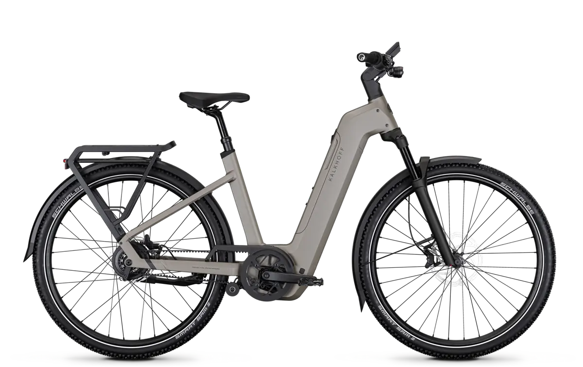 Kalkhoff ENTICE 5+ ADVANCE BELT Wave 800 Wh moonstonegrey matt | 2027