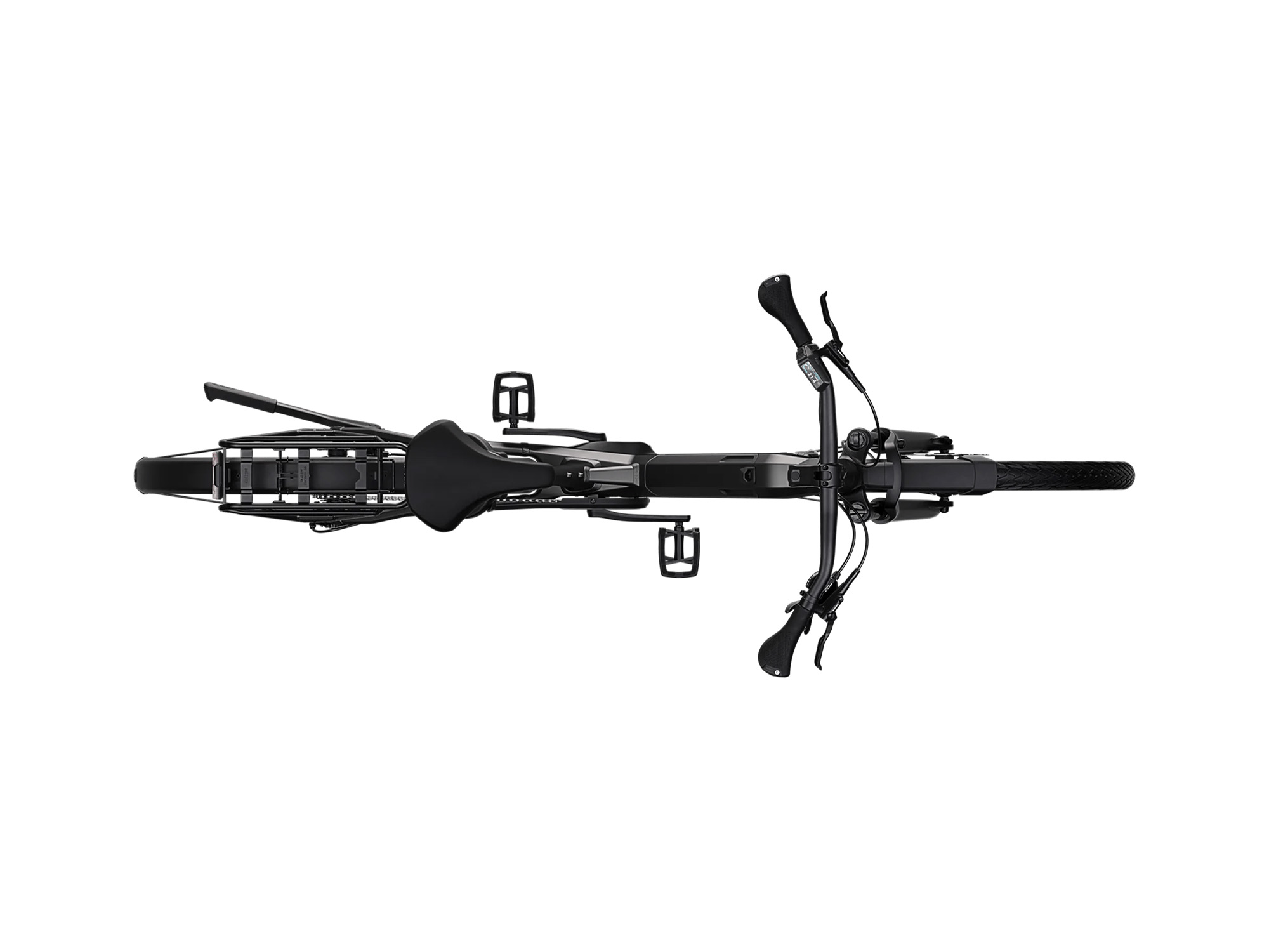 Kalkhoff ENDEAVOUR 3 MOVE Wave 600 Wh jetgrey matt | 2027 – Draufsicht