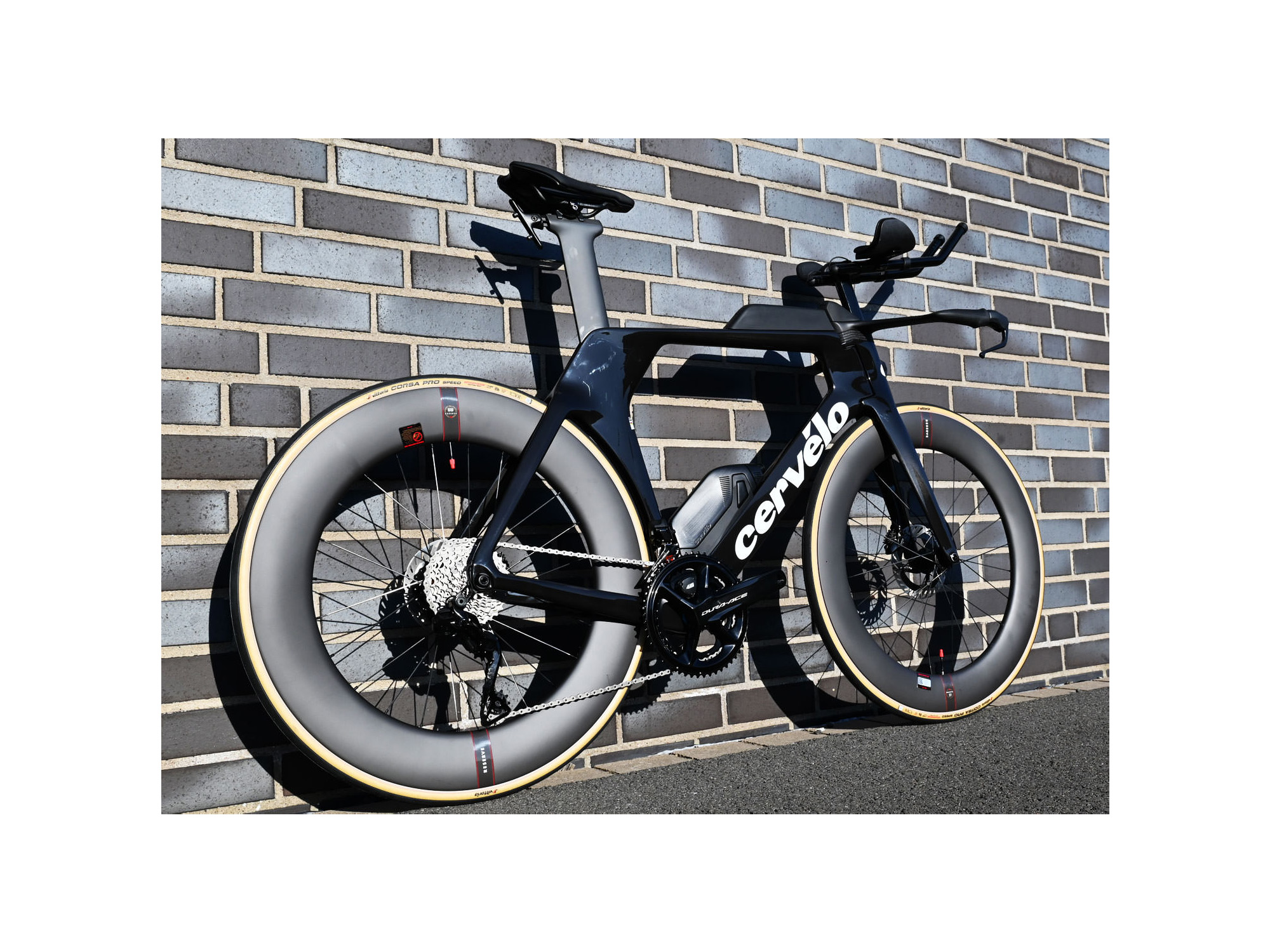 Triathlon Bike Cervélo P5 Dura Ace Di2 five black | 2025